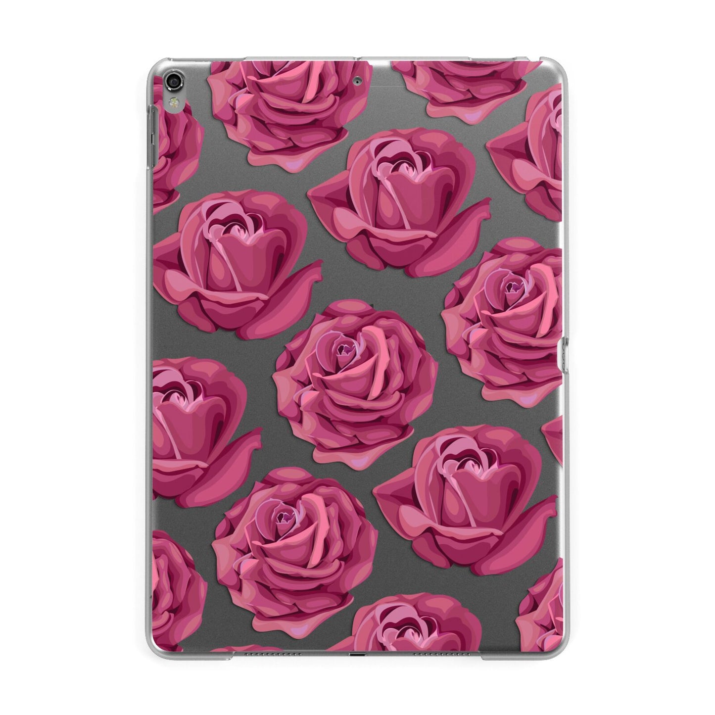 Valentines Roses Apple iPad Grey Case