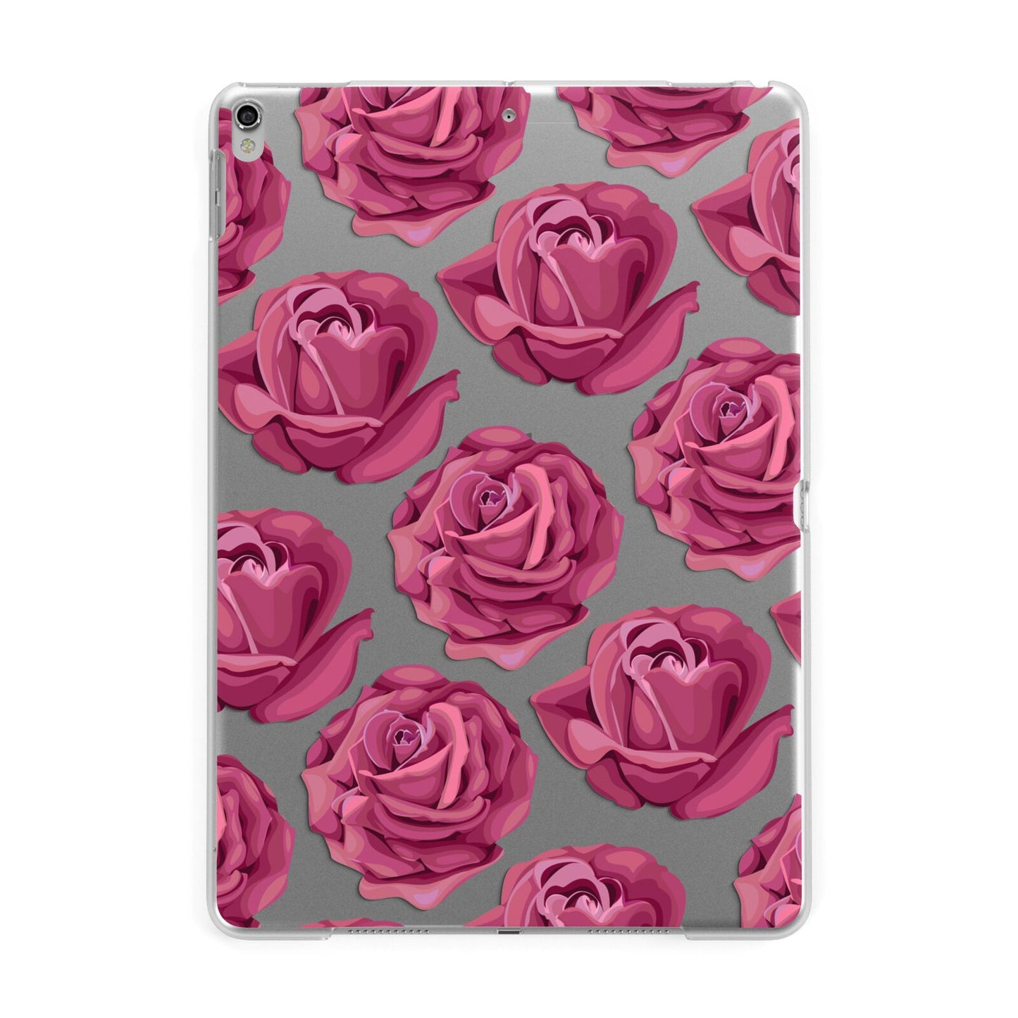 Valentines Roses Apple iPad Silver Case