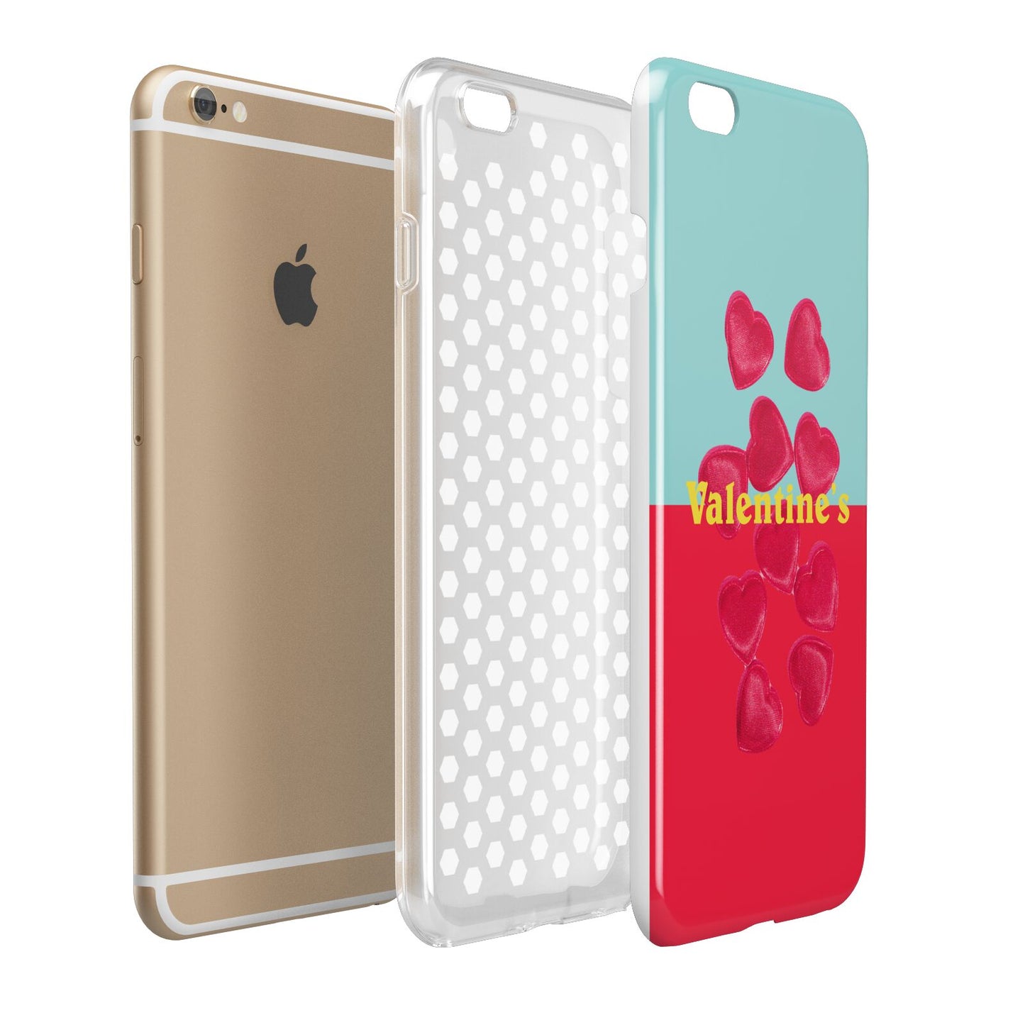 Valentines Sweets Apple iPhone 6 Plus 3D Tough Case Expand Detail Image