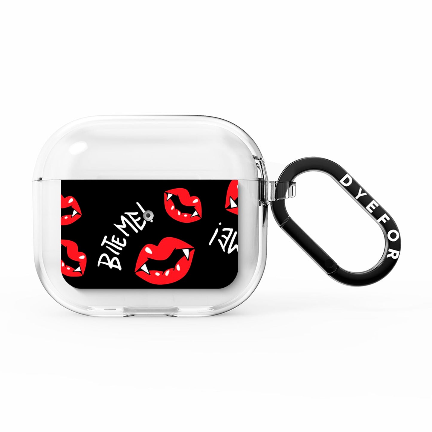 Vampire Bite Me AirPods Clear Case 3rd Gen