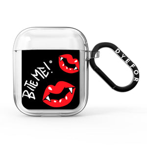 Vampire Bite Me AirPods Case