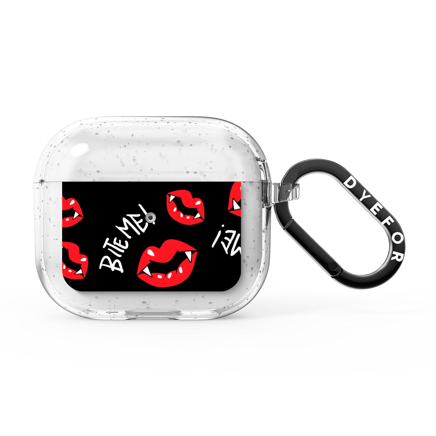 Vampire Bite Me AirPods Glitter Case 3rd Gen