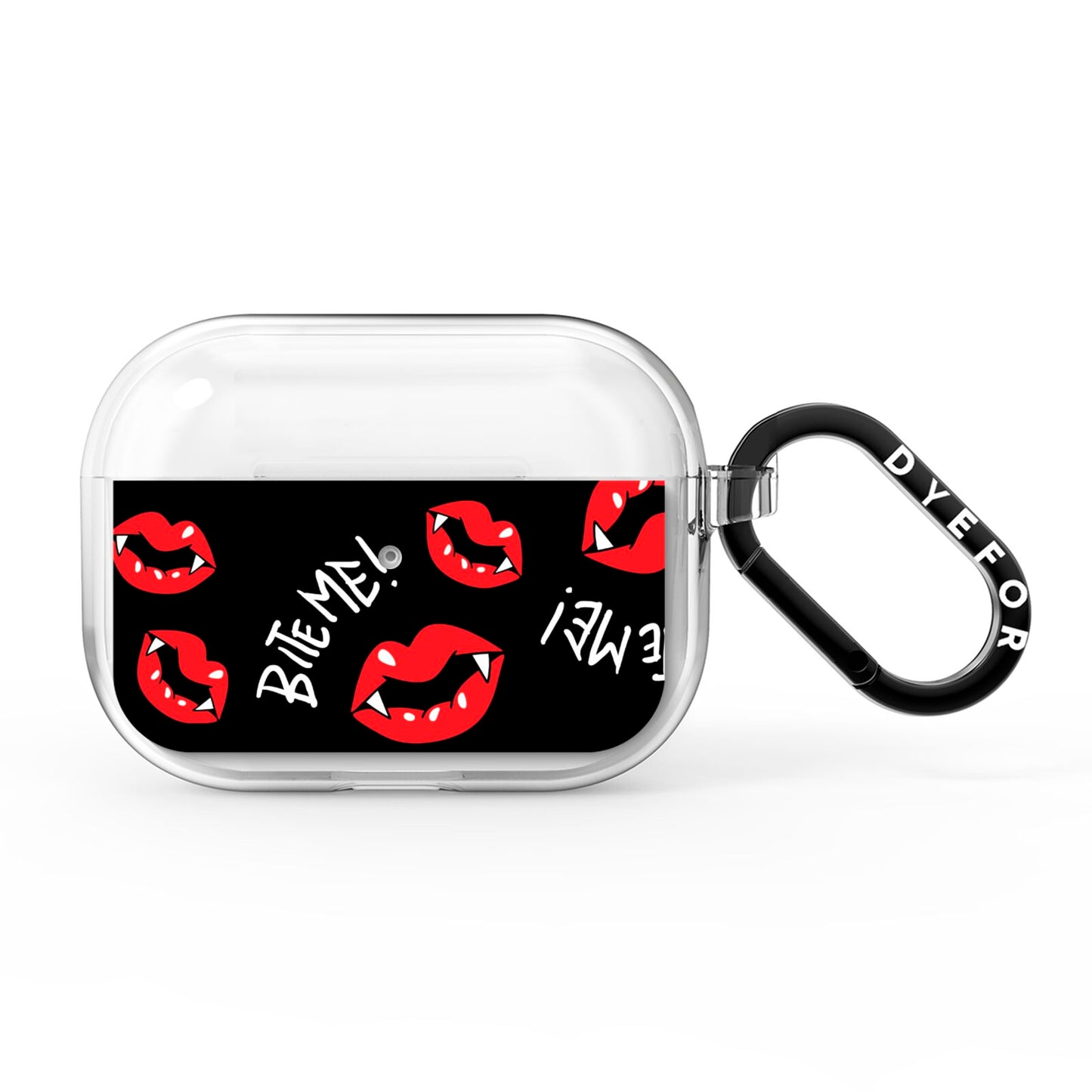 Vampire Bite Me AirPods Pro Clear Case