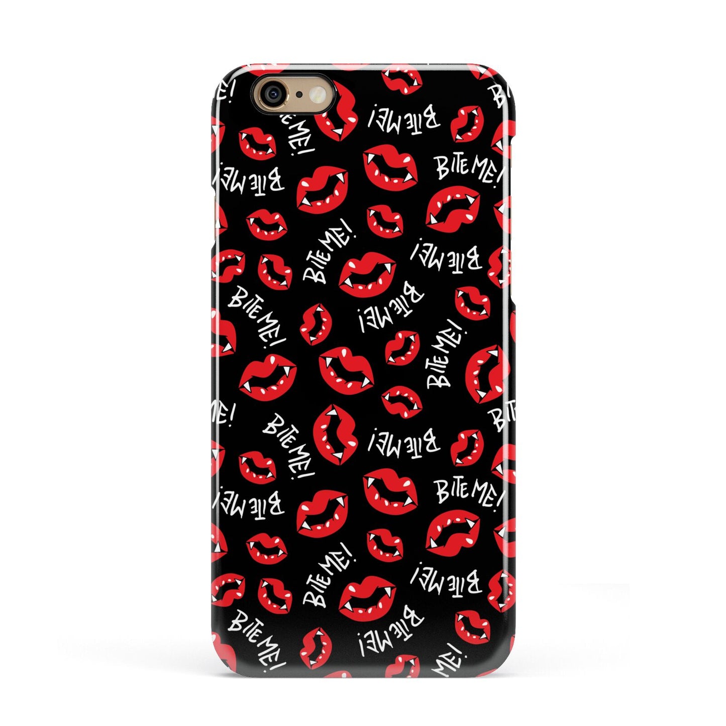 Vampire Bite Me Apple iPhone 6 3D Snap Case