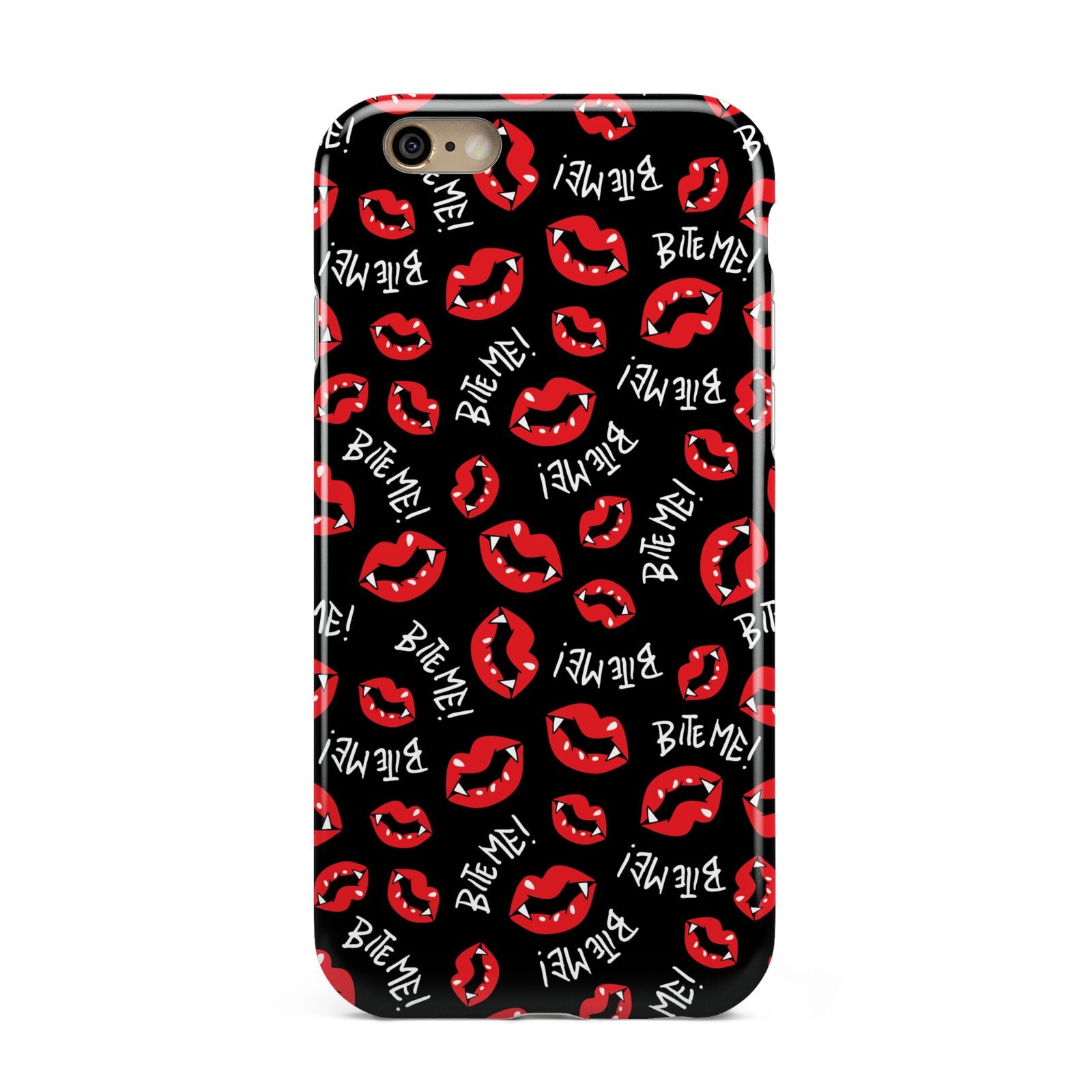 Vampire Bite Me Apple iPhone 6 3D Tough Case