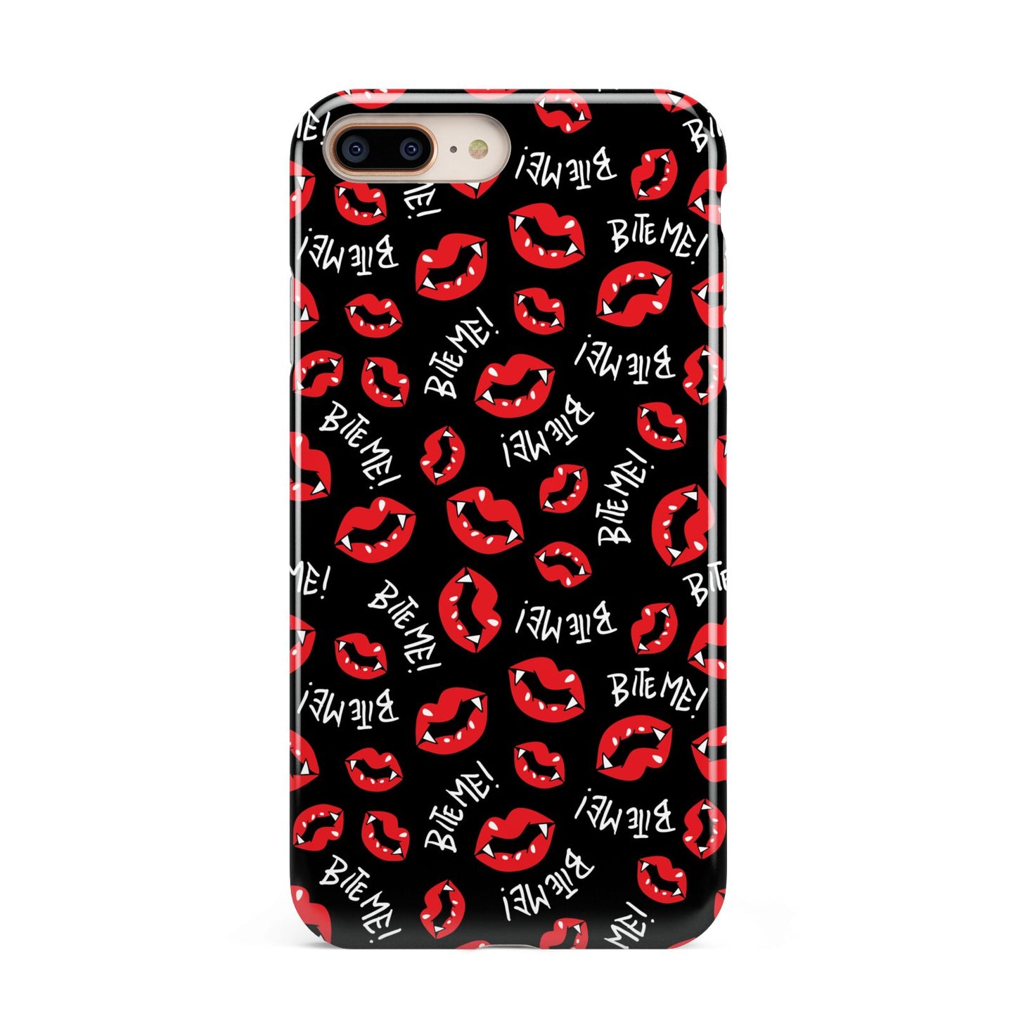 Vampire Bite Me Apple iPhone 7 8 Plus 3D Tough Case