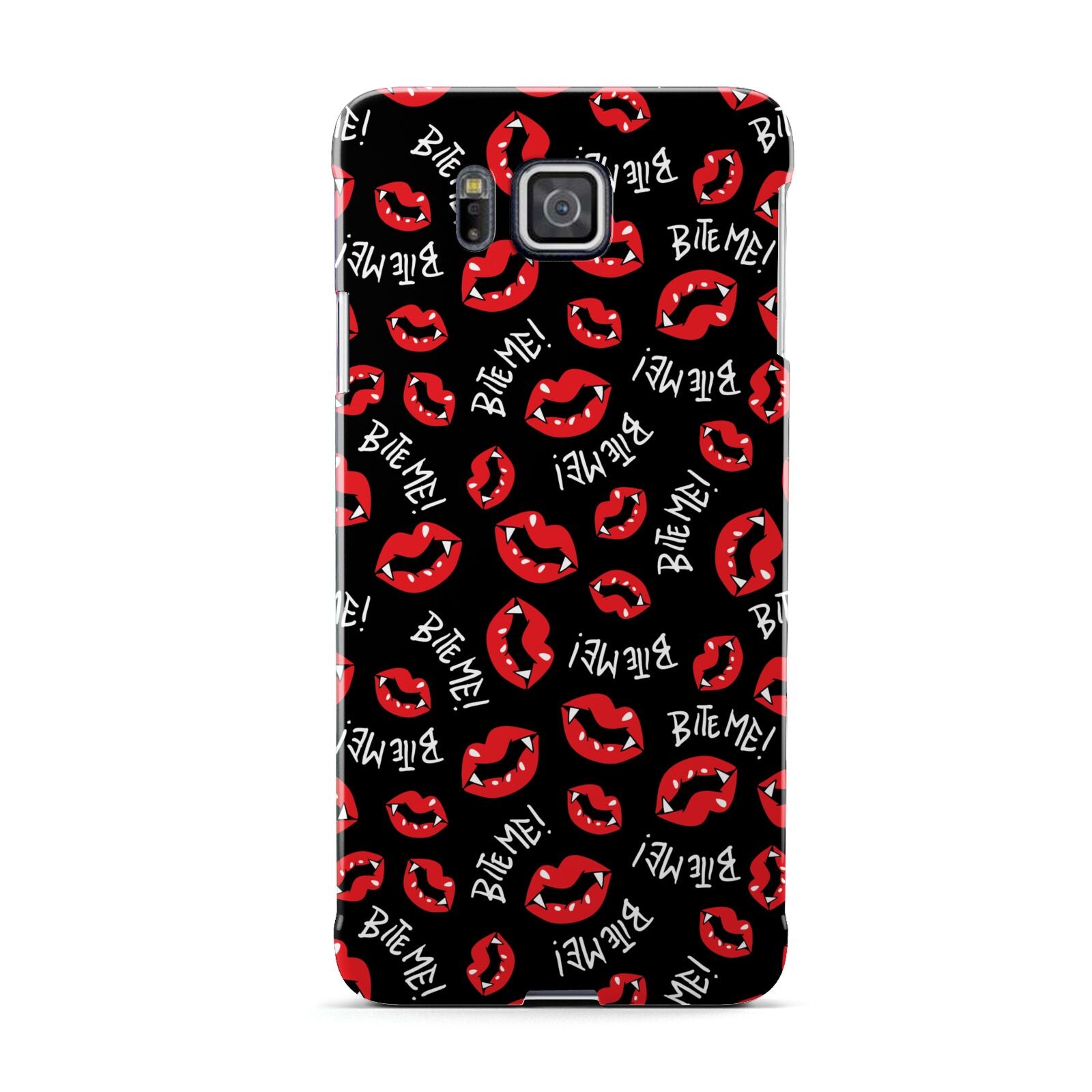 Vampire Bite Me Samsung Galaxy Alpha Case