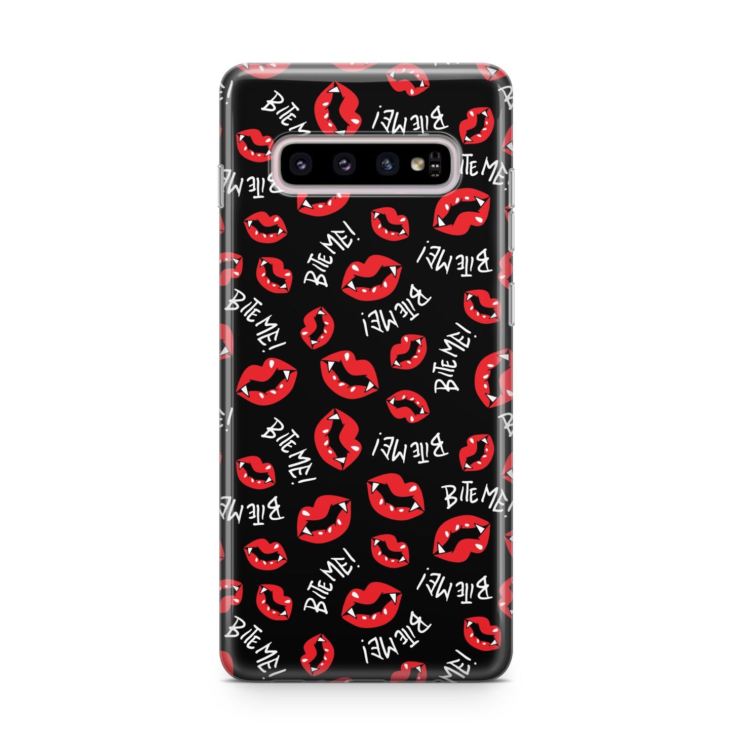 Vampire Bite Me Samsung Galaxy S10 Plus Case