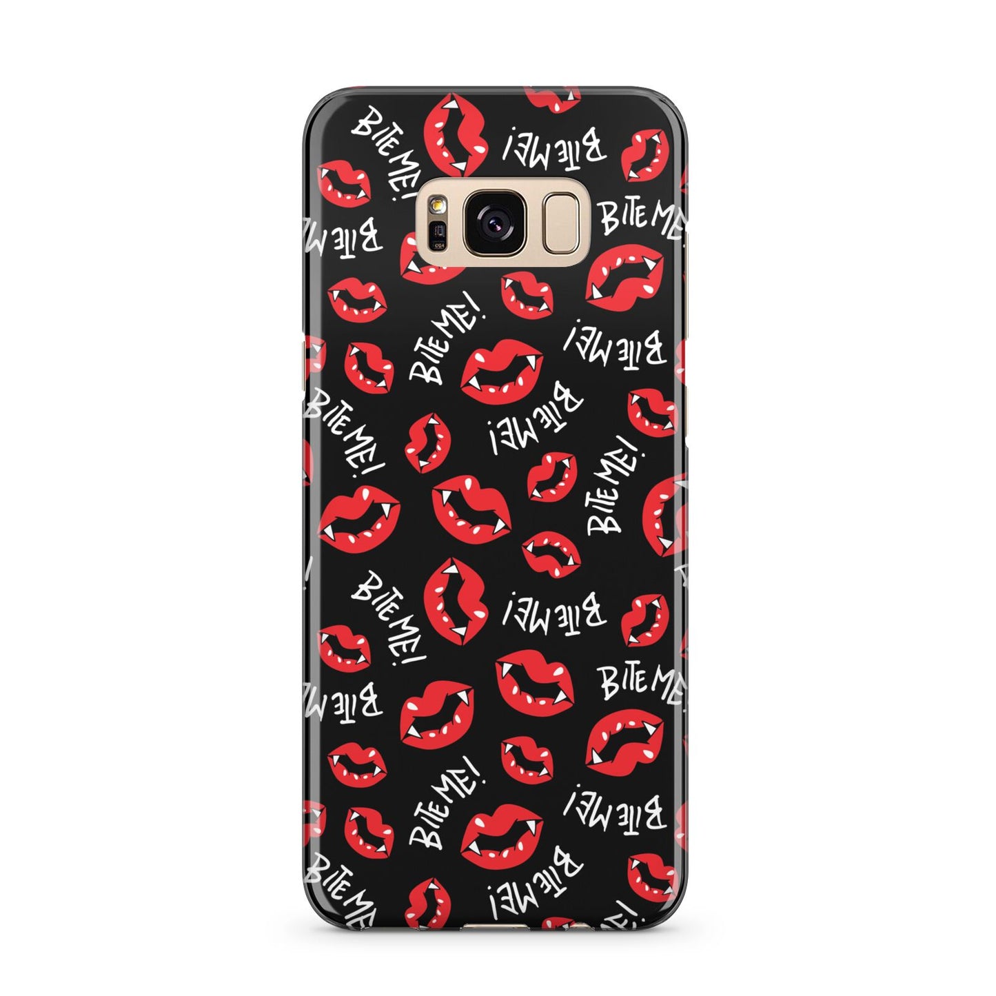 Vampire Bite Me Samsung Galaxy S8 Plus Case