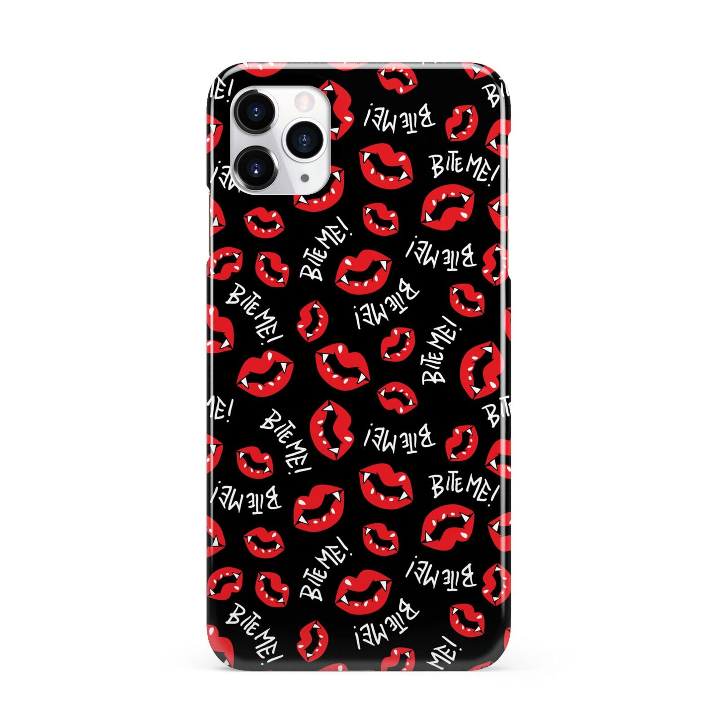 Vampire Bite Me iPhone 11 Pro Max 3D Snap Case