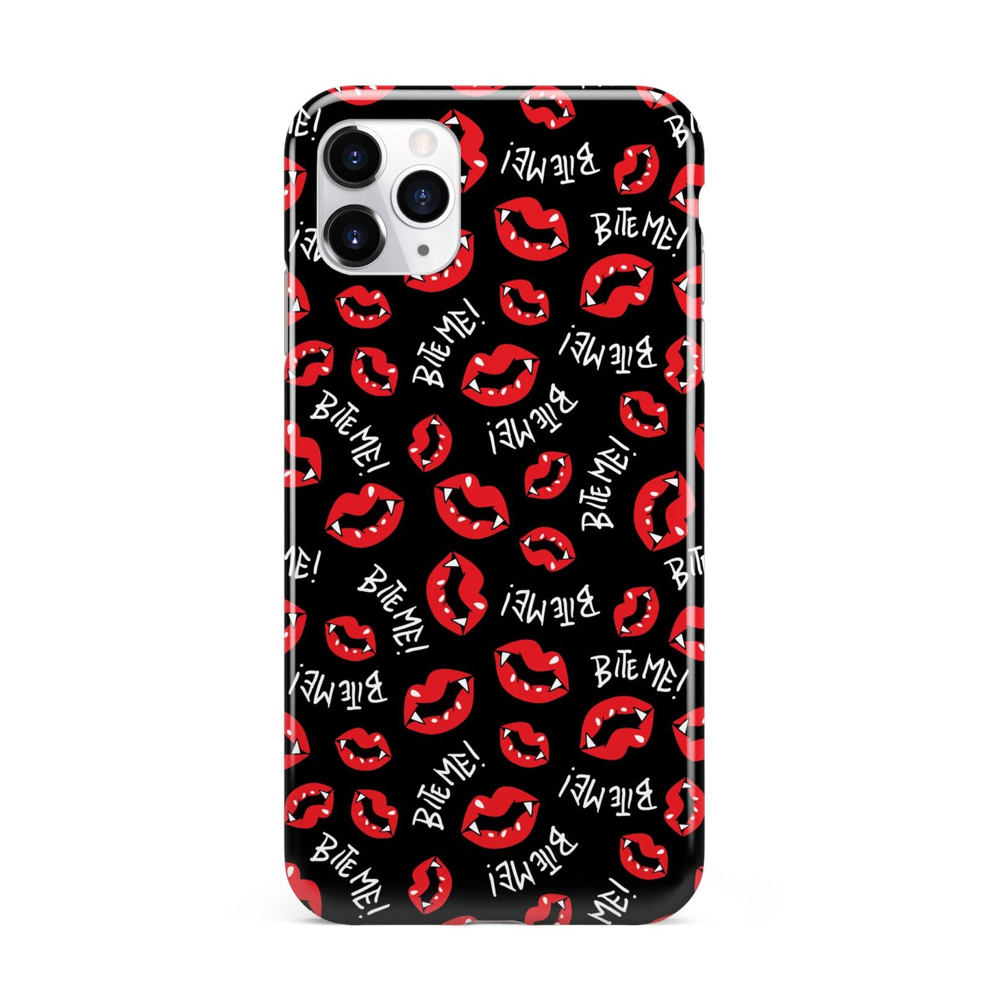 Vampire Bite Me iPhone 11 Pro Max 3D Tough Case