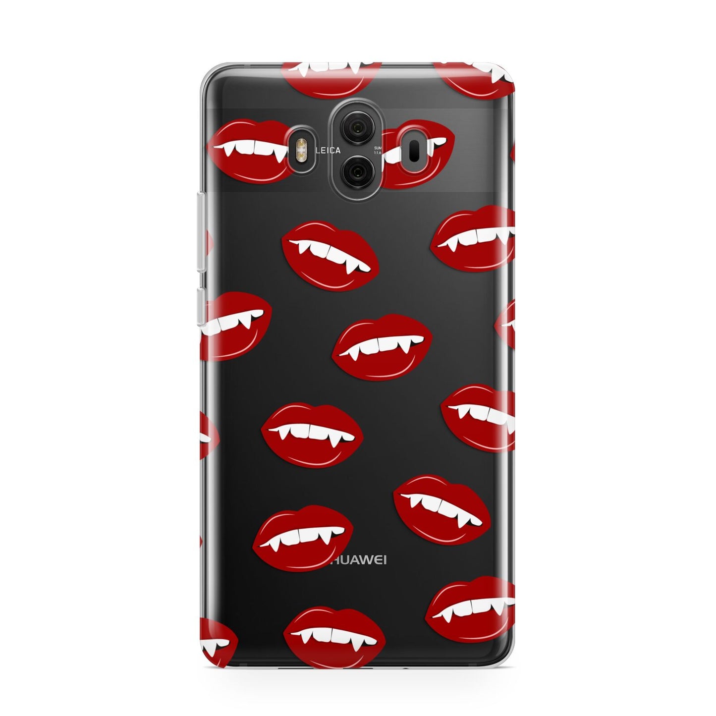 Vampire Fangs with Transparent Background Huawei Mate 10 Protective Phone Case