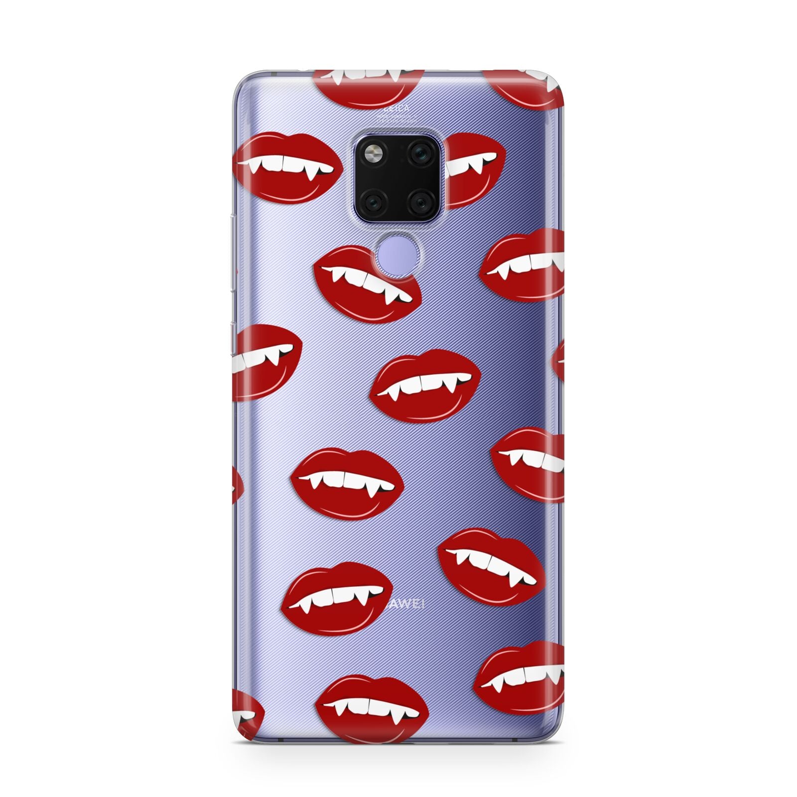 Vampire Fangs with Transparent Background Huawei Mate 20X Phone Case