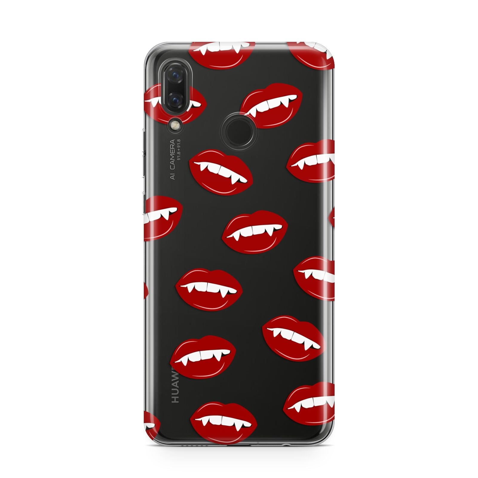 Vampire Fangs with Transparent Background Huawei Nova 3 Phone Case