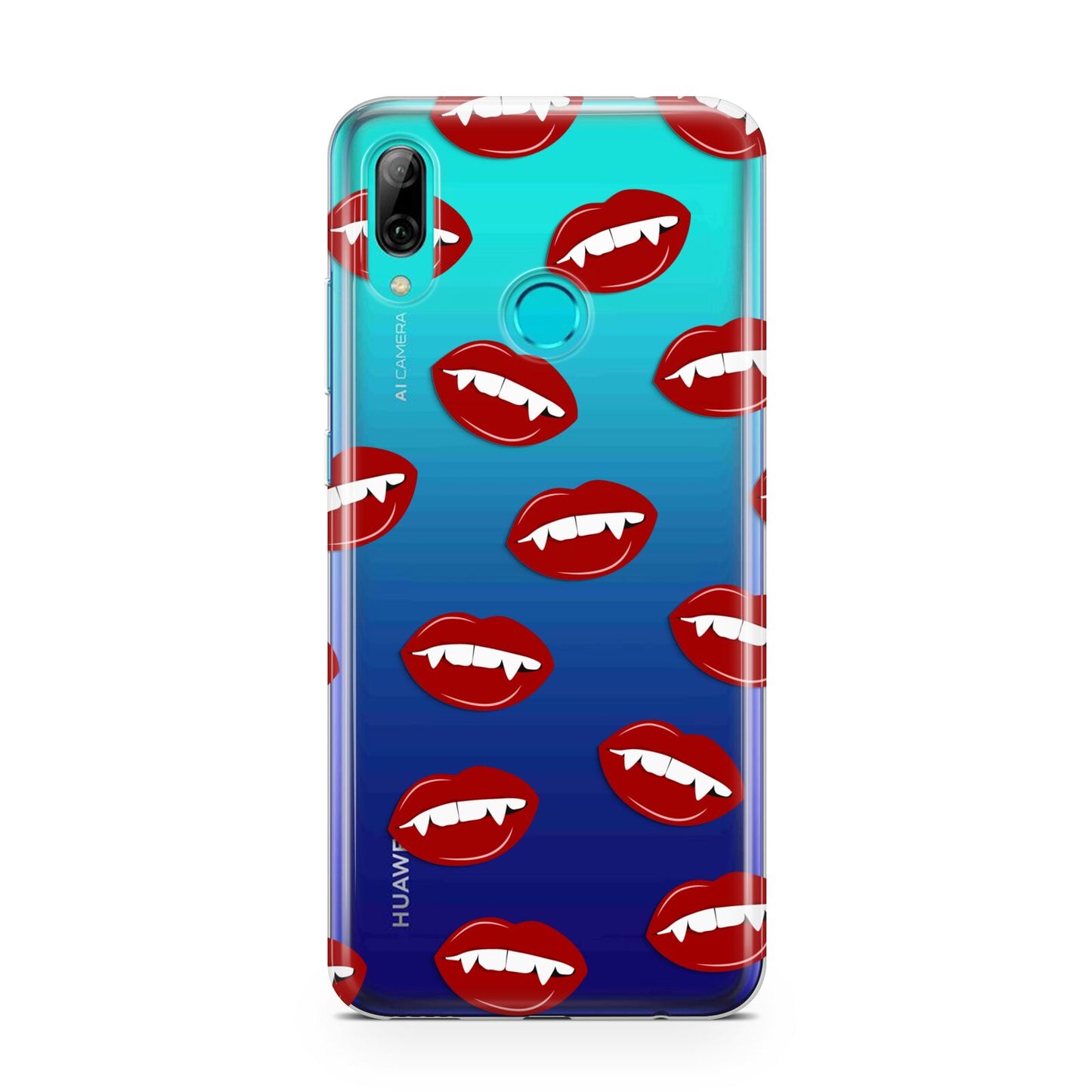 Vampire Fangs with Transparent Background Huawei P Smart 2019 Case