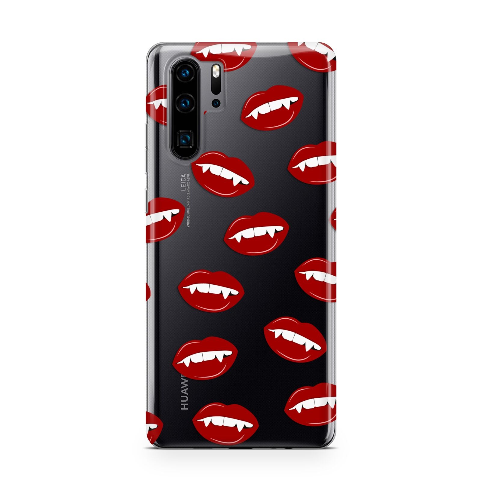 Vampire Fangs with Transparent Background Huawei P30 Pro Phone Case