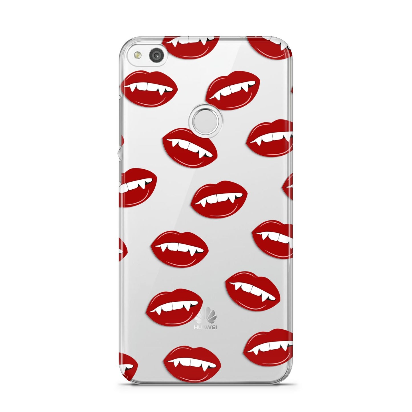 Vampire Fangs with Transparent Background Huawei P8 Lite Case