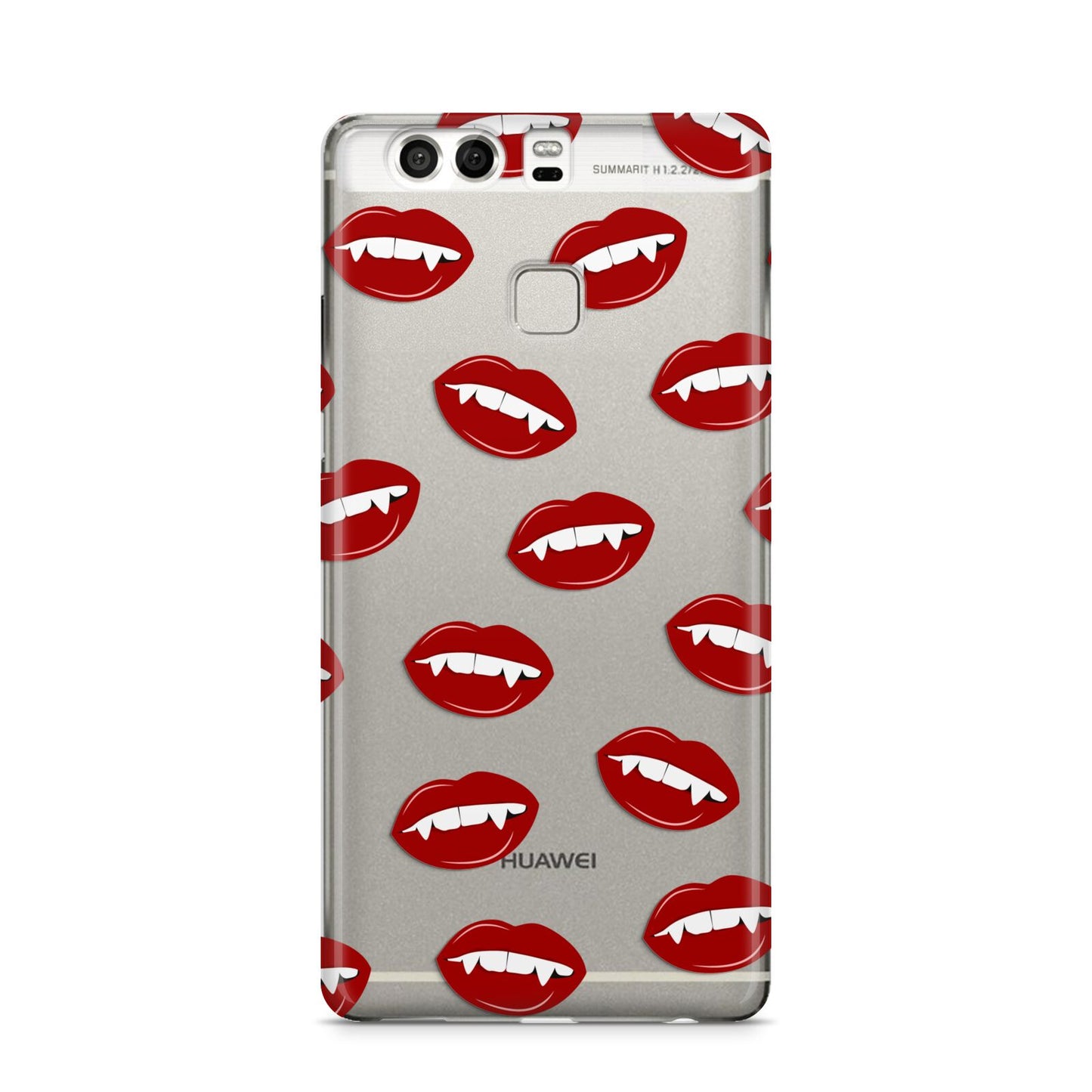 Vampire Fangs with Transparent Background Huawei P9 Case