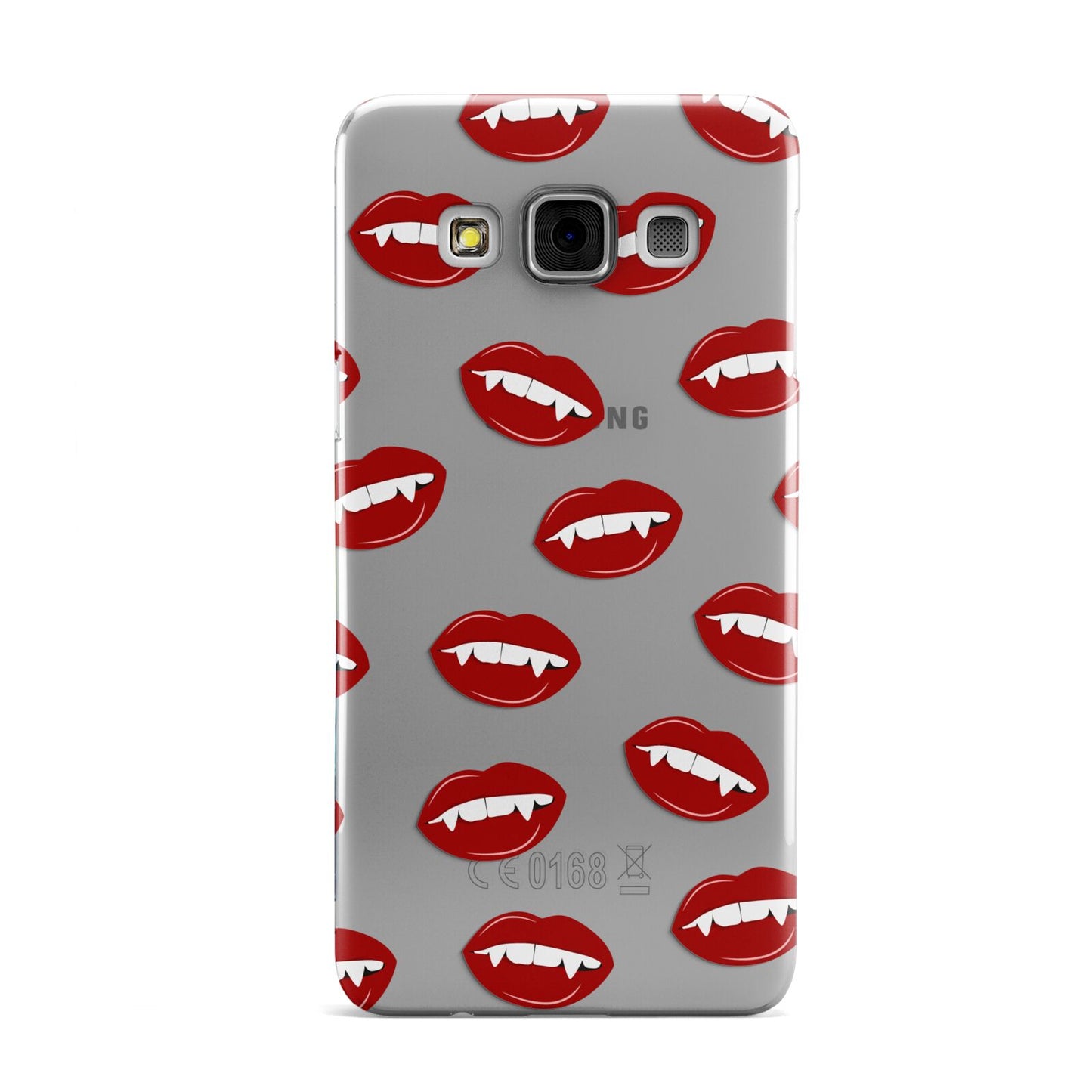 Vampire Fangs with Transparent Background Samsung Galaxy A3 Case