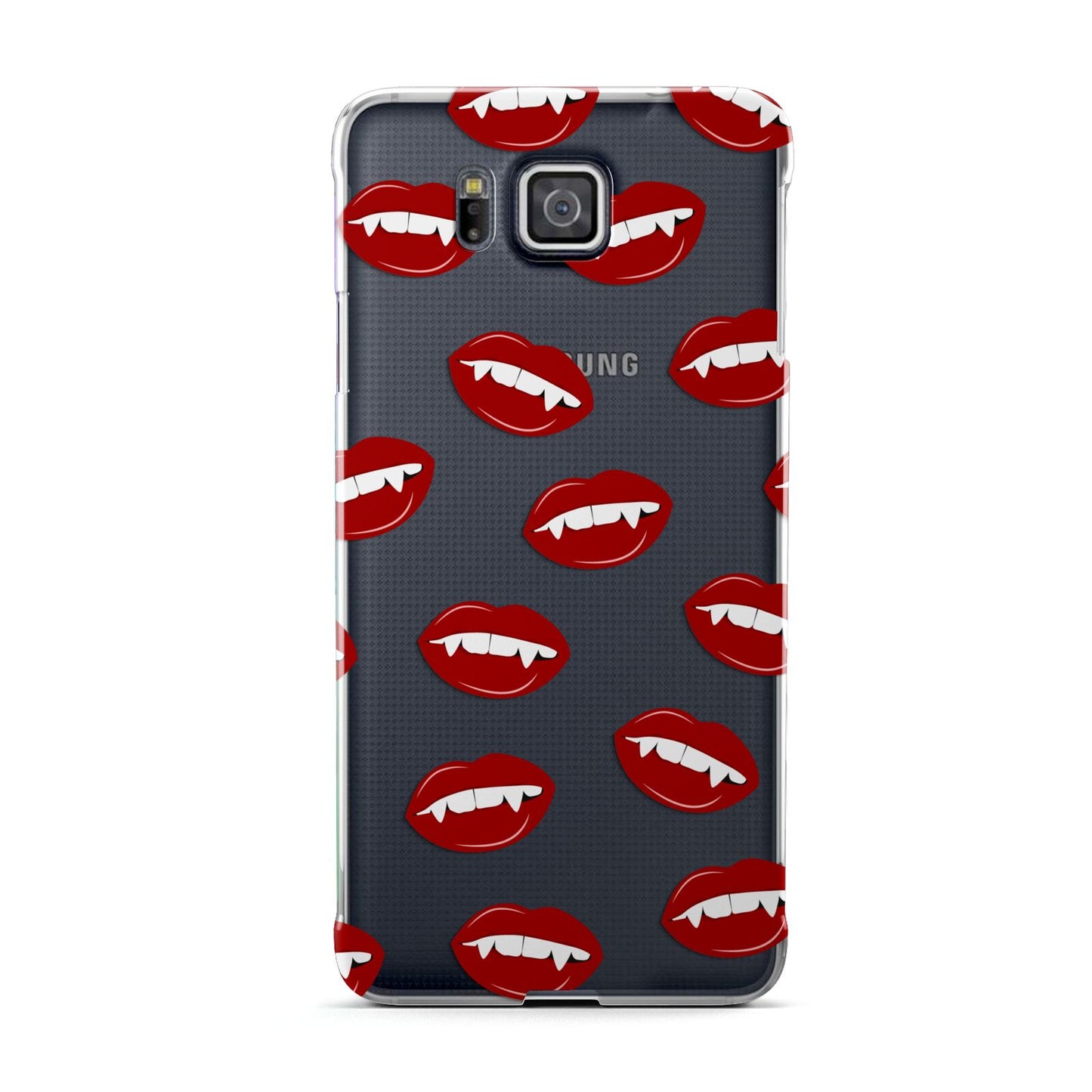 Vampire Fangs with Transparent Background Samsung Galaxy Alpha Case