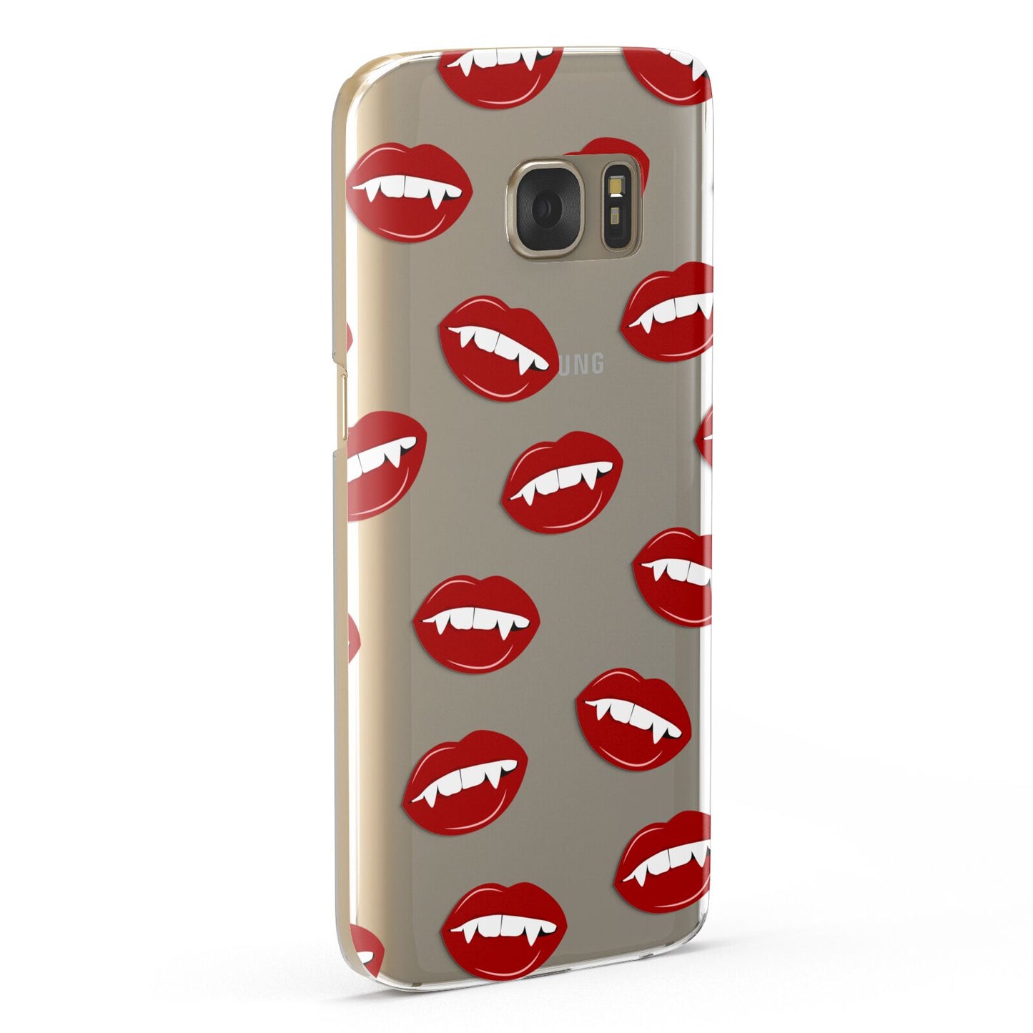 Vampire Fangs with Transparent Background Samsung Galaxy Case Fourty Five Degrees