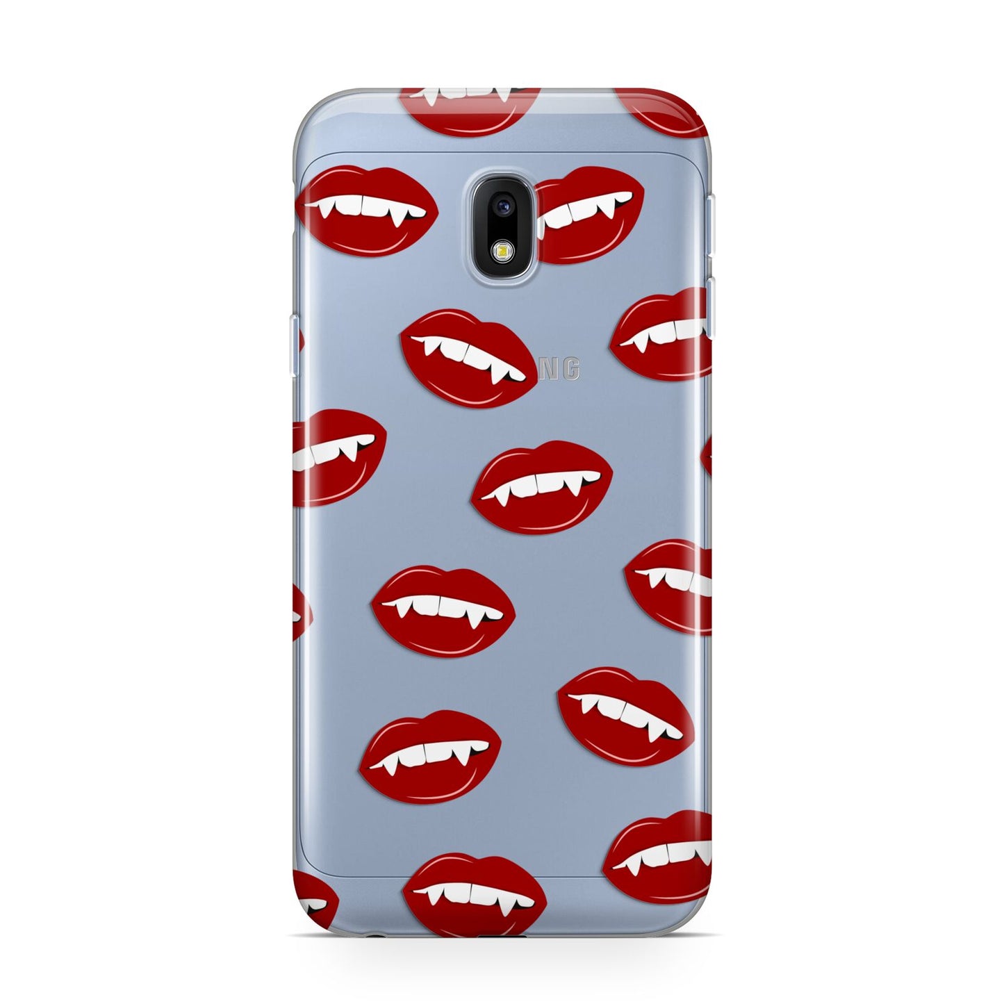 Vampire Fangs with Transparent Background Samsung Galaxy J3 2017 Case