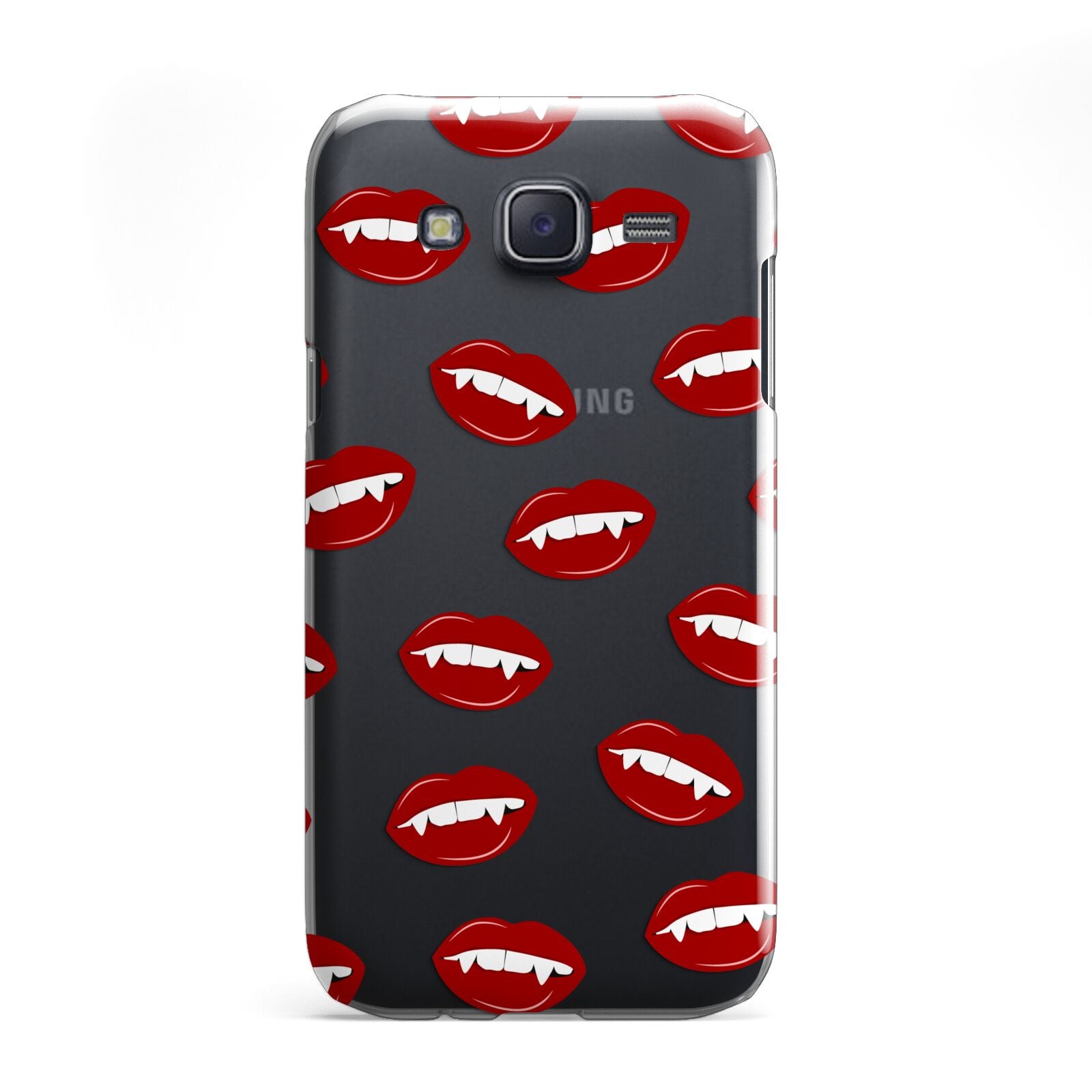 Vampire Fangs with Transparent Background Samsung Galaxy J5 Case