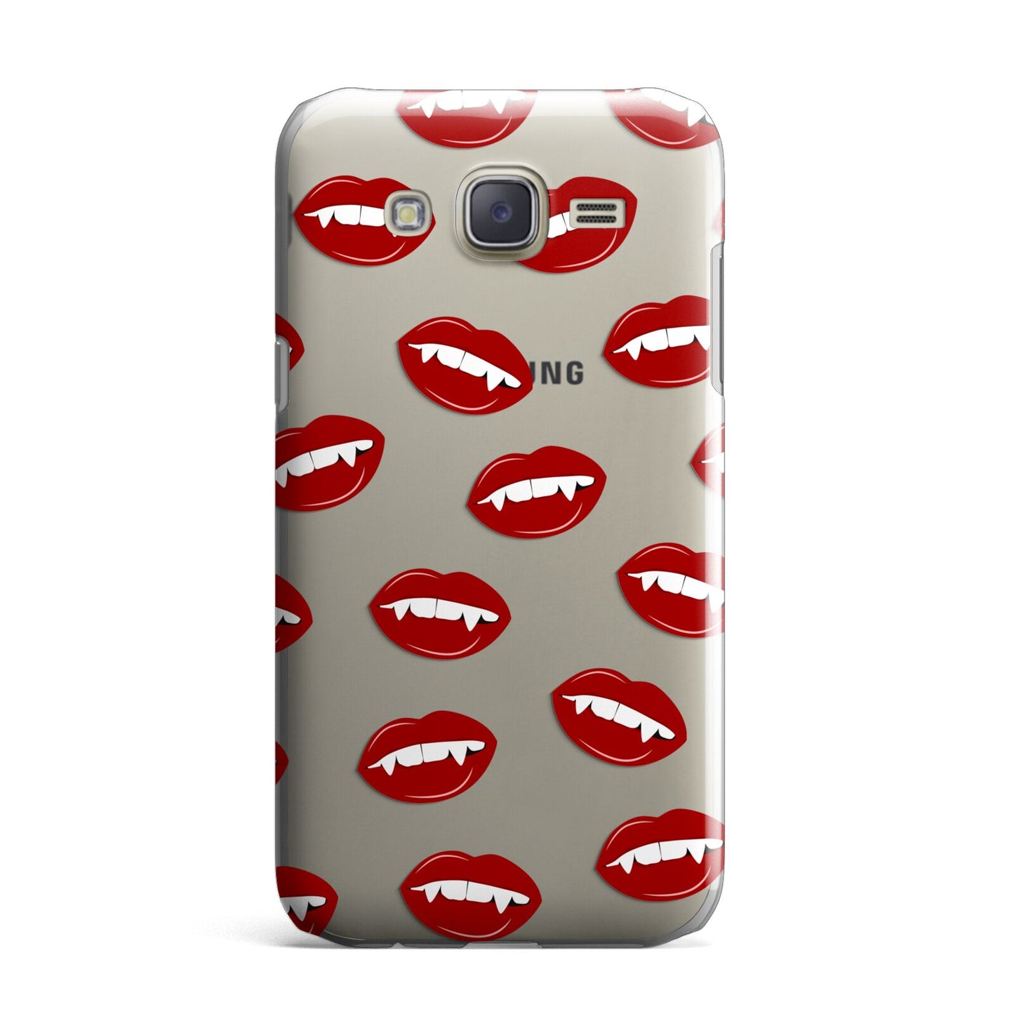 Vampire Fangs with Transparent Background Samsung Galaxy J7 Case