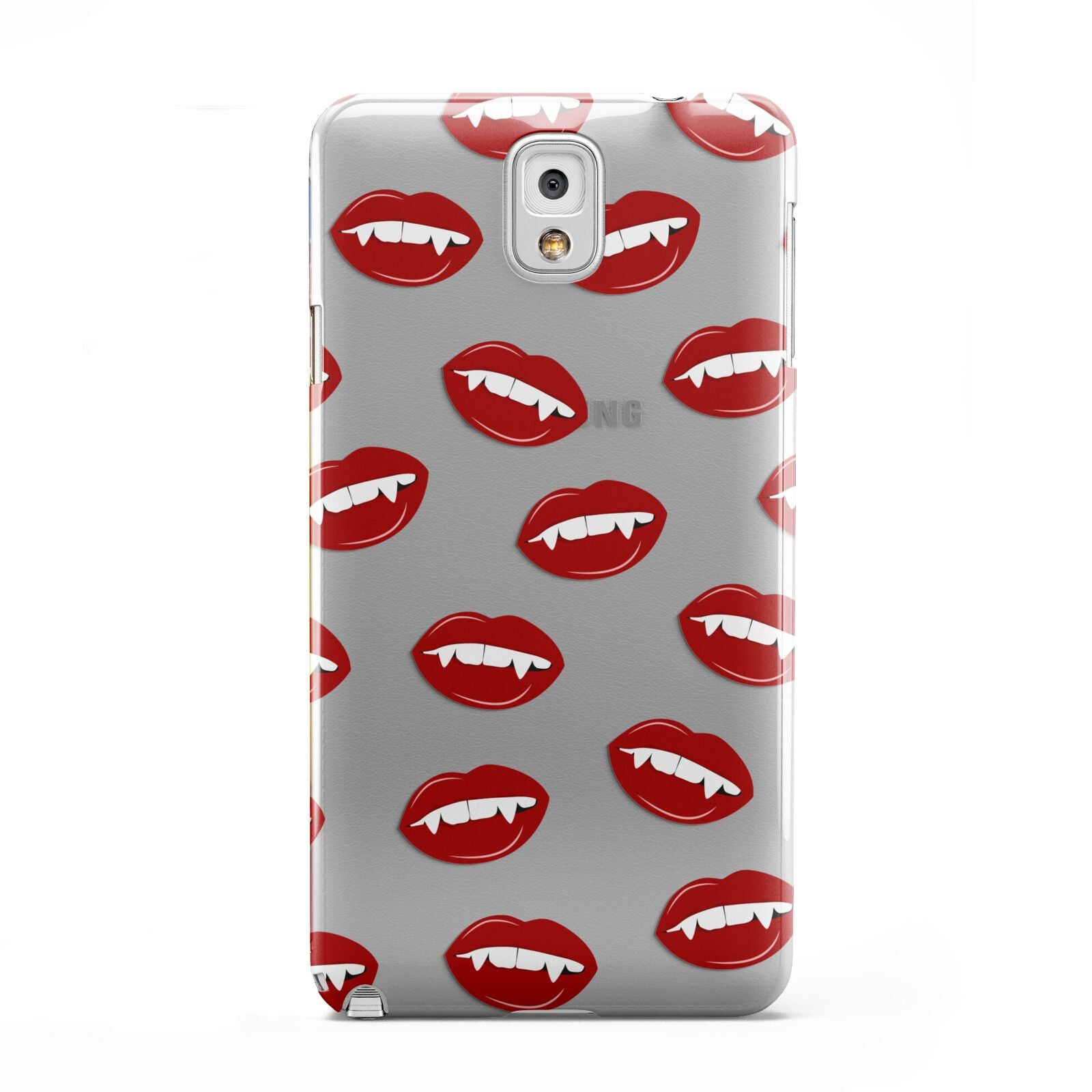 Vampire Fangs with Transparent Background Samsung Galaxy Note 3 Case