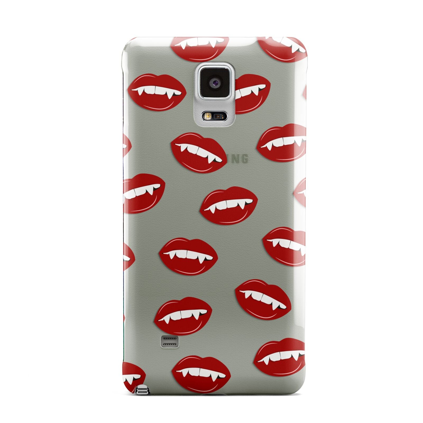 Vampire Fangs with Transparent Background Samsung Galaxy Note 4 Case