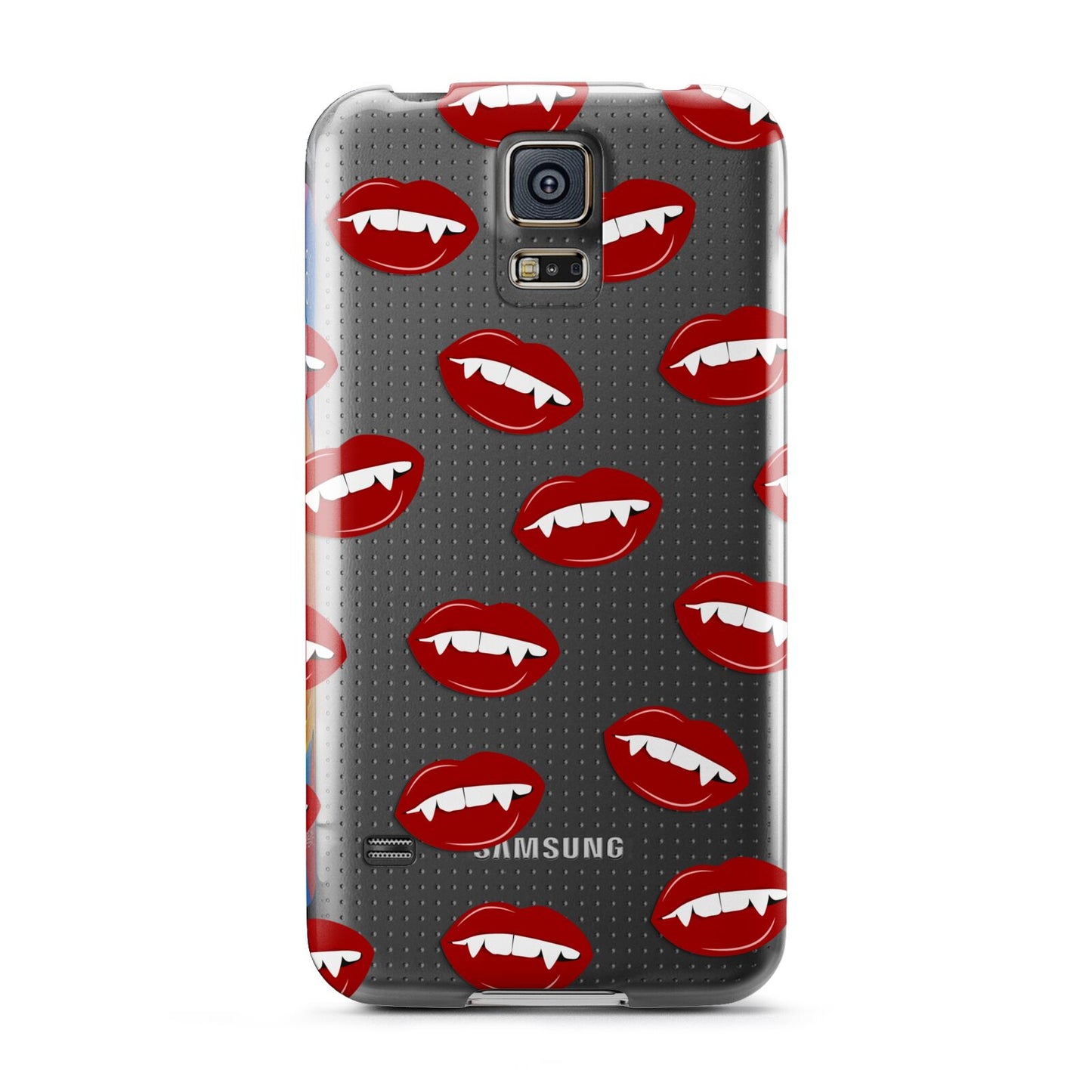 Vampire Fangs with Transparent Background Samsung Galaxy S5 Case