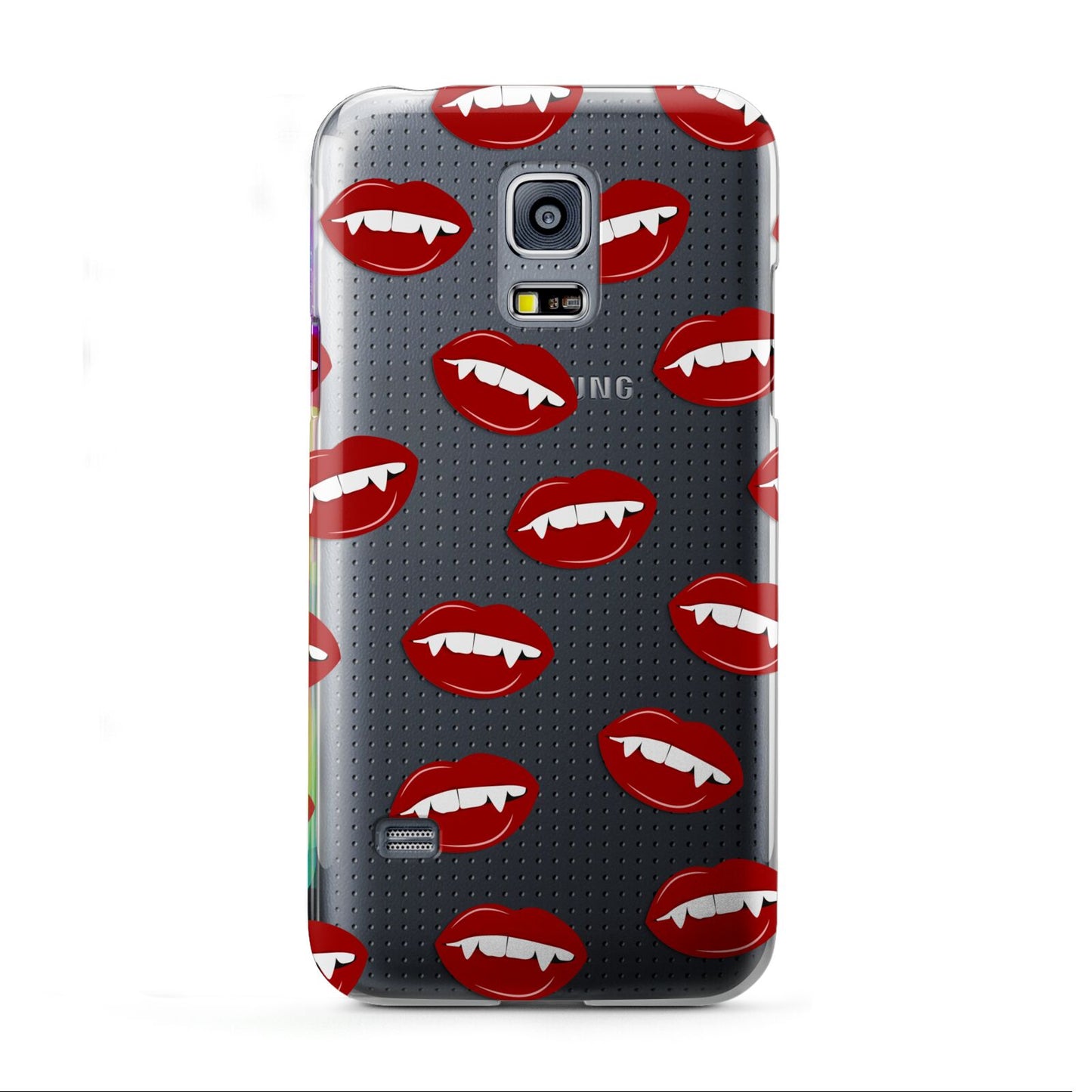 Vampire Fangs with Transparent Background Samsung Galaxy S5 Mini Case