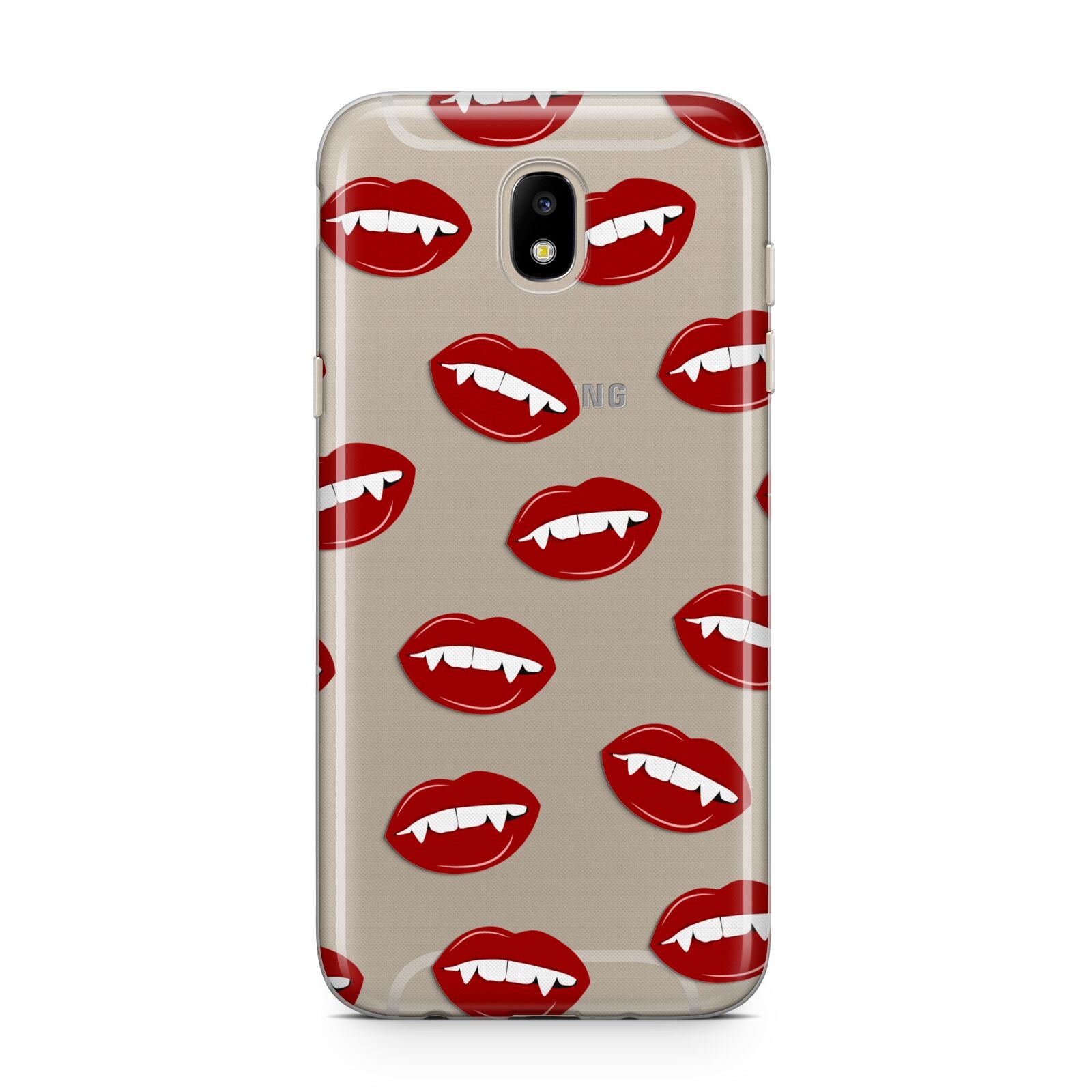 Vampire Fangs with Transparent Background Samsung J5 2017 Case