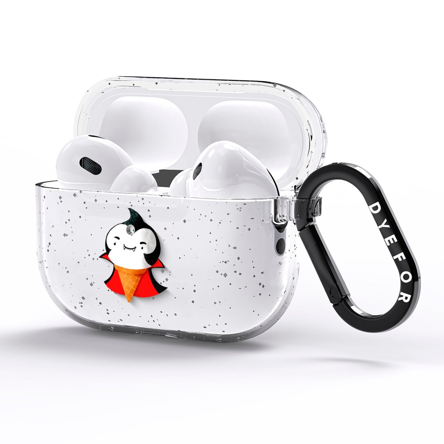 Vampire Ice Cream AirPods Pro Glitter Case Side Image