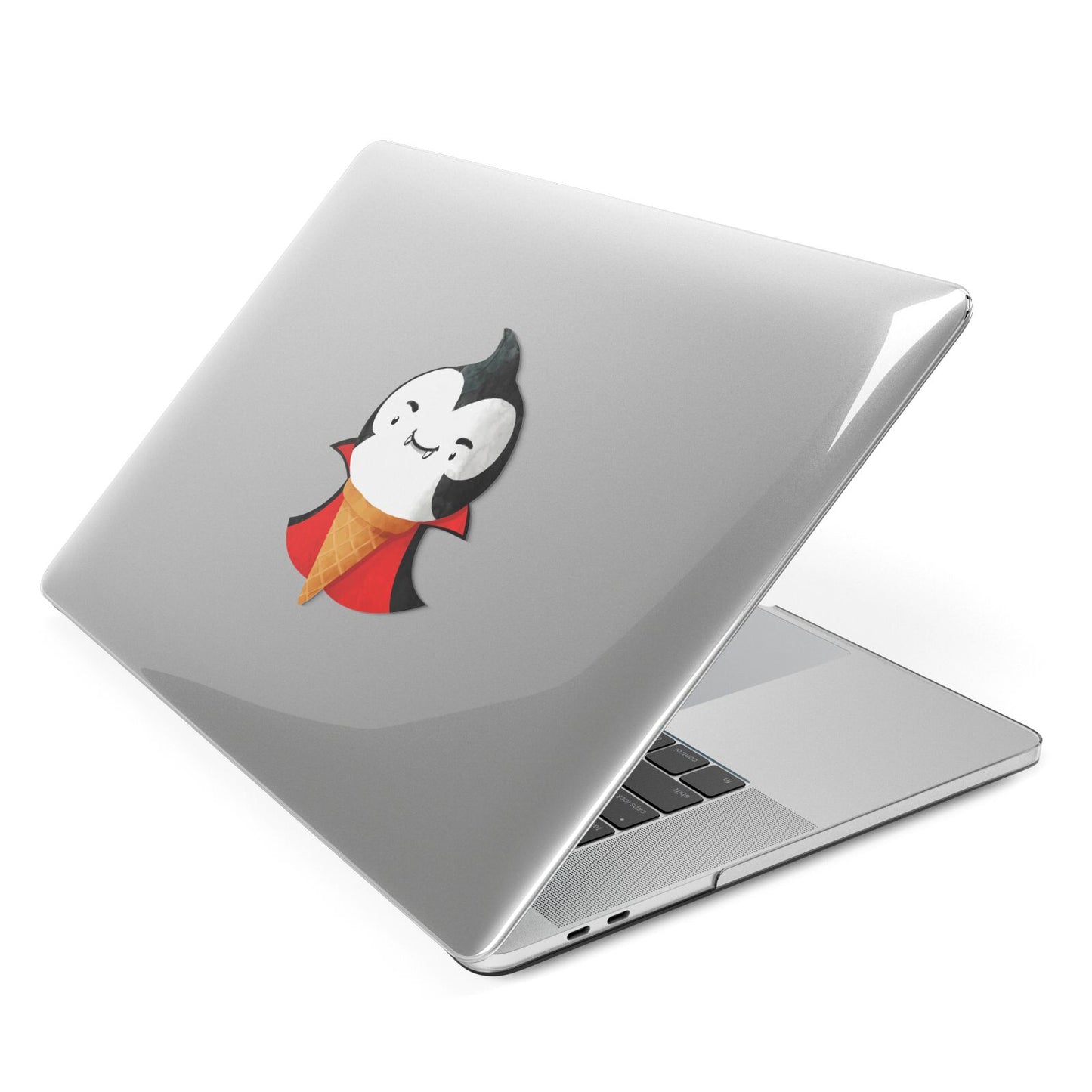 Vampire Ice Cream Apple MacBook Case Side View