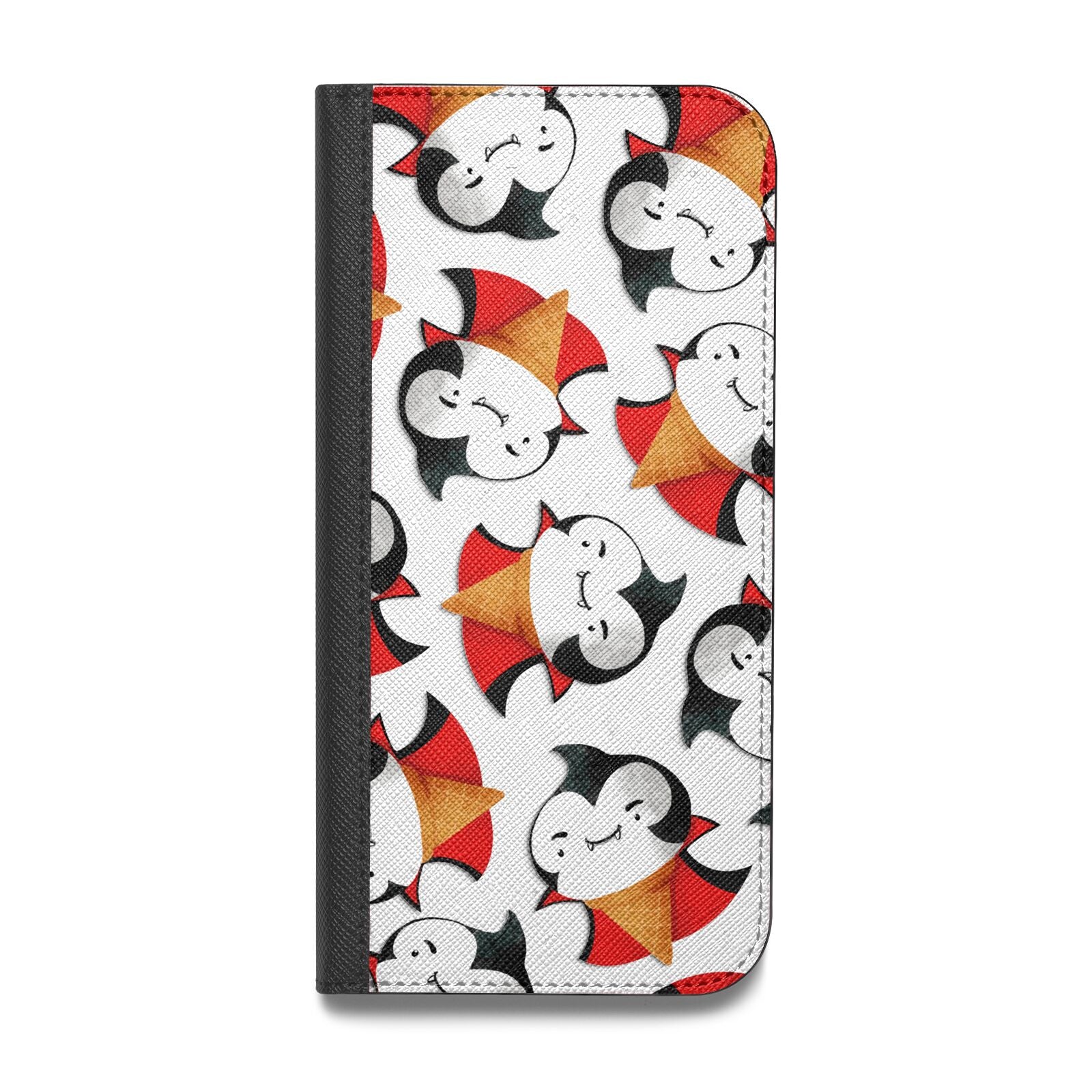 Vampire Ice Cream Vegan Leather Flip iPhone Case