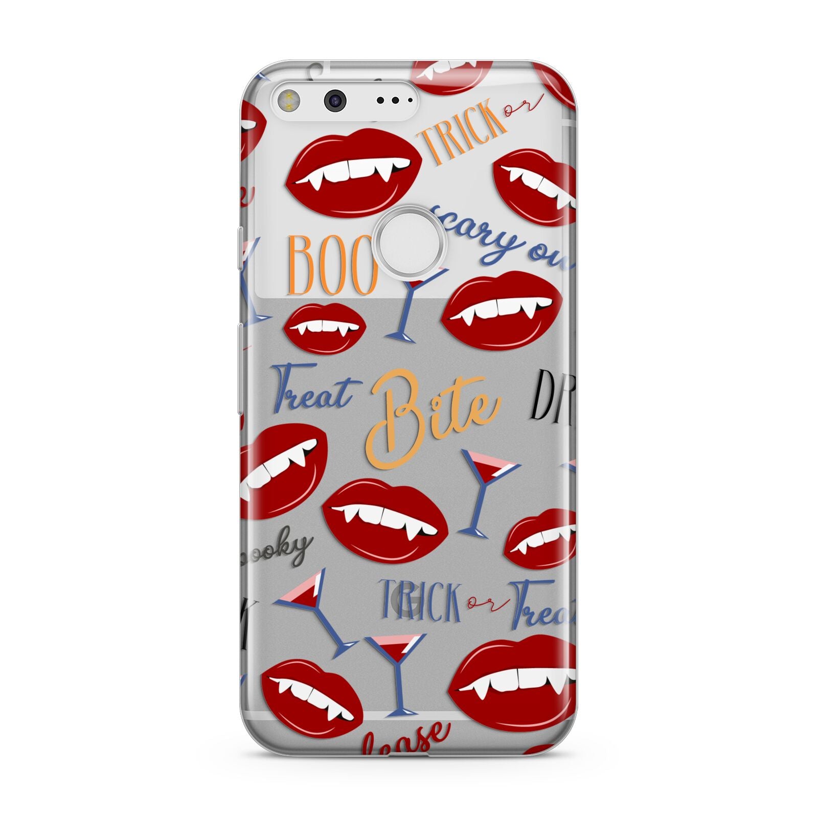 Vampire Illustrations and Catchphrases Google Pixel Case