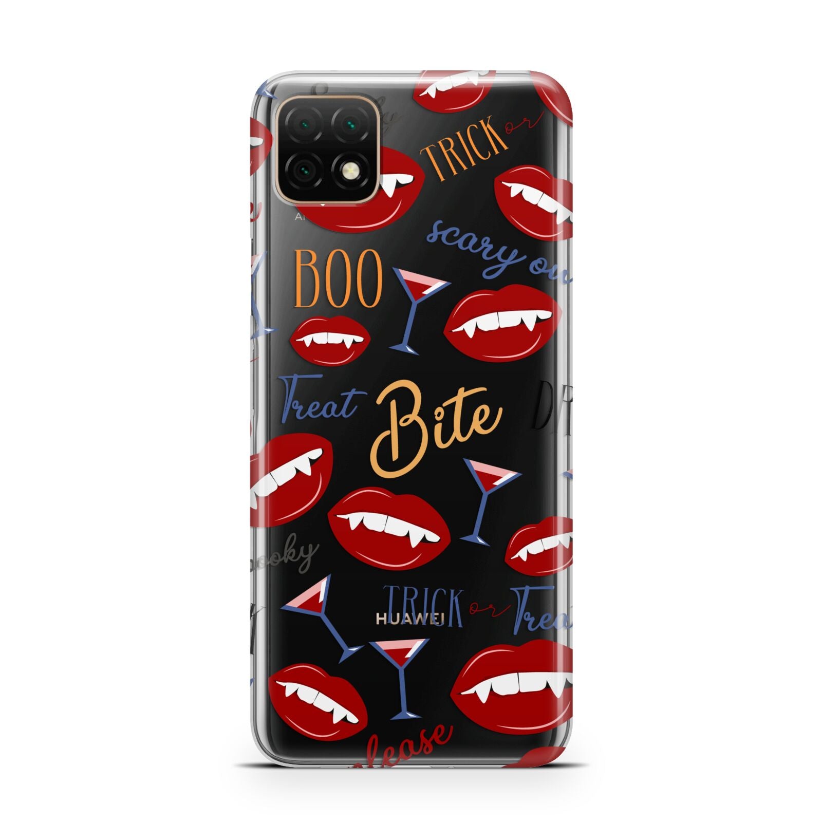 Vampire Illustrations and Catchphrases Huawei Enjoy 20 Phone Case