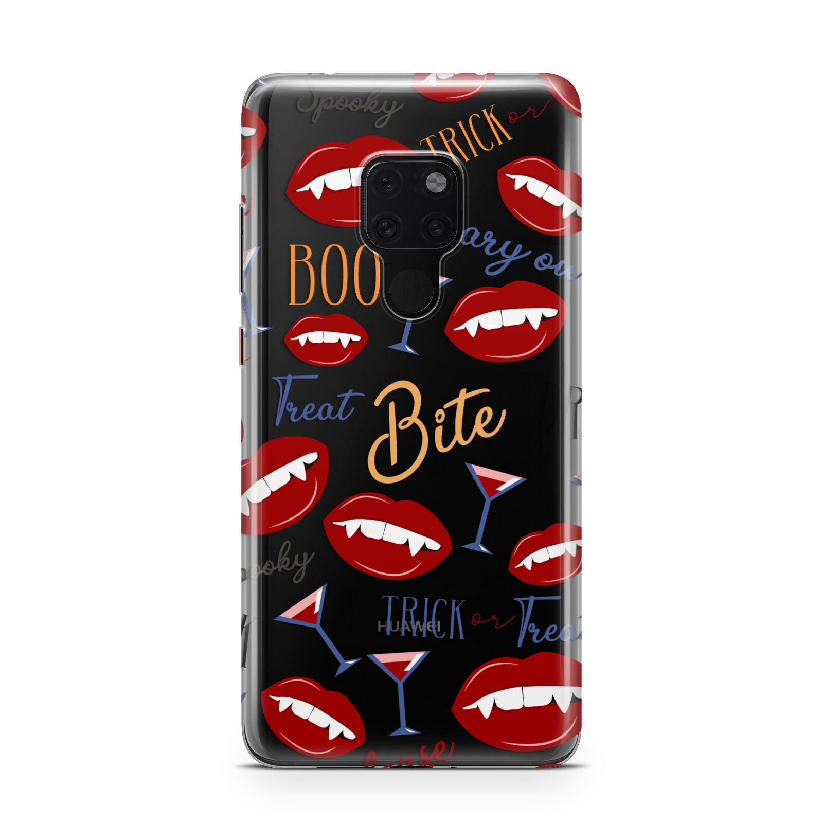 Vampire Illustrations and Catchphrases Huawei Mate 20 Phone Case