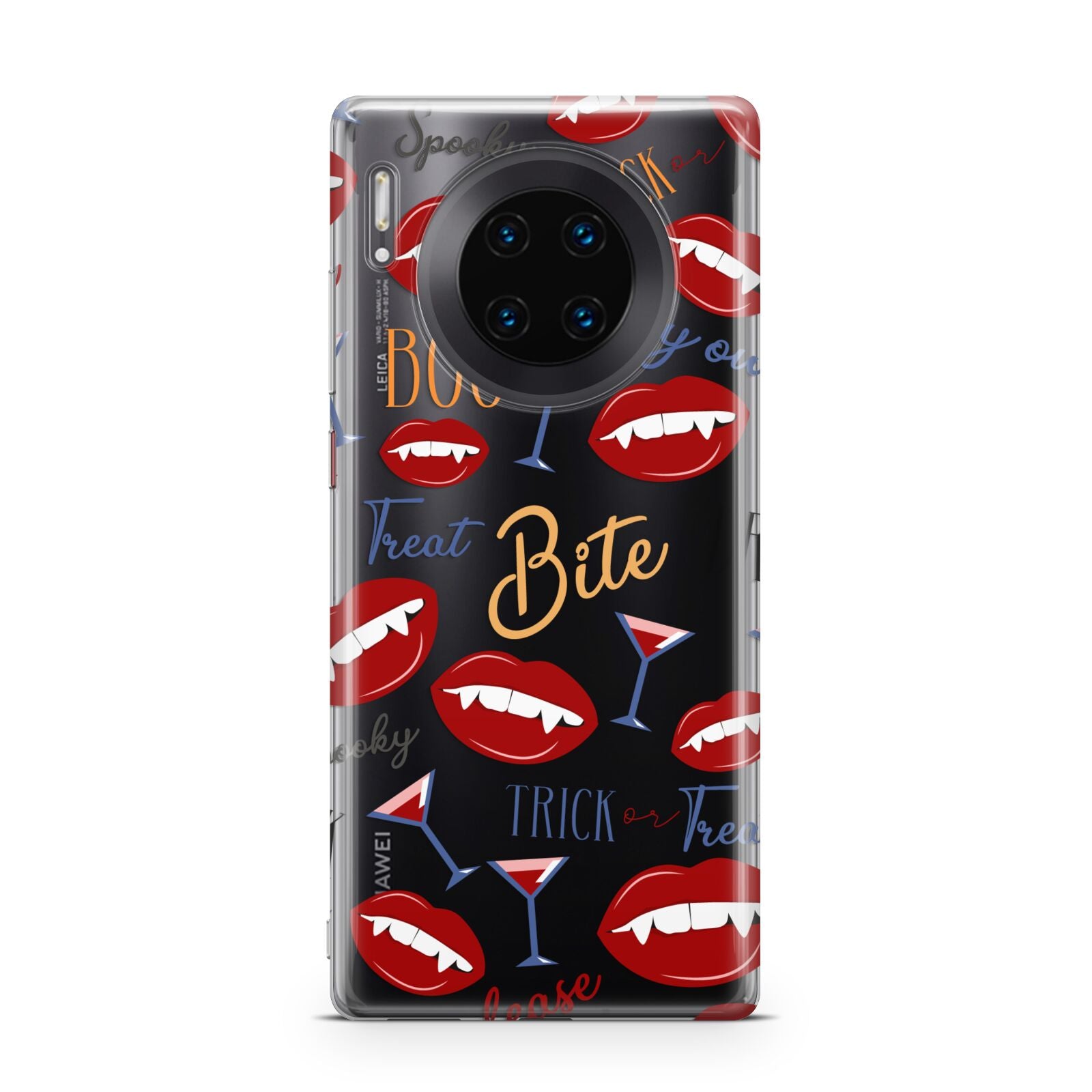 Vampire Illustrations and Catchphrases Huawei Mate 30 Pro Phone Case