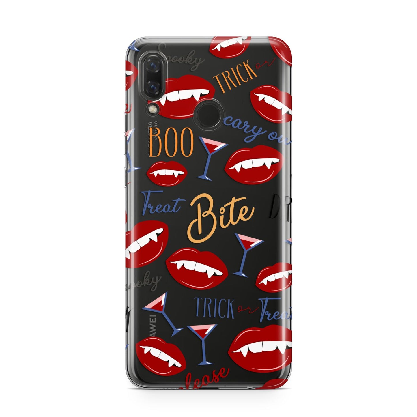 Vampire Illustrations and Catchphrases Huawei Nova 3 Phone Case