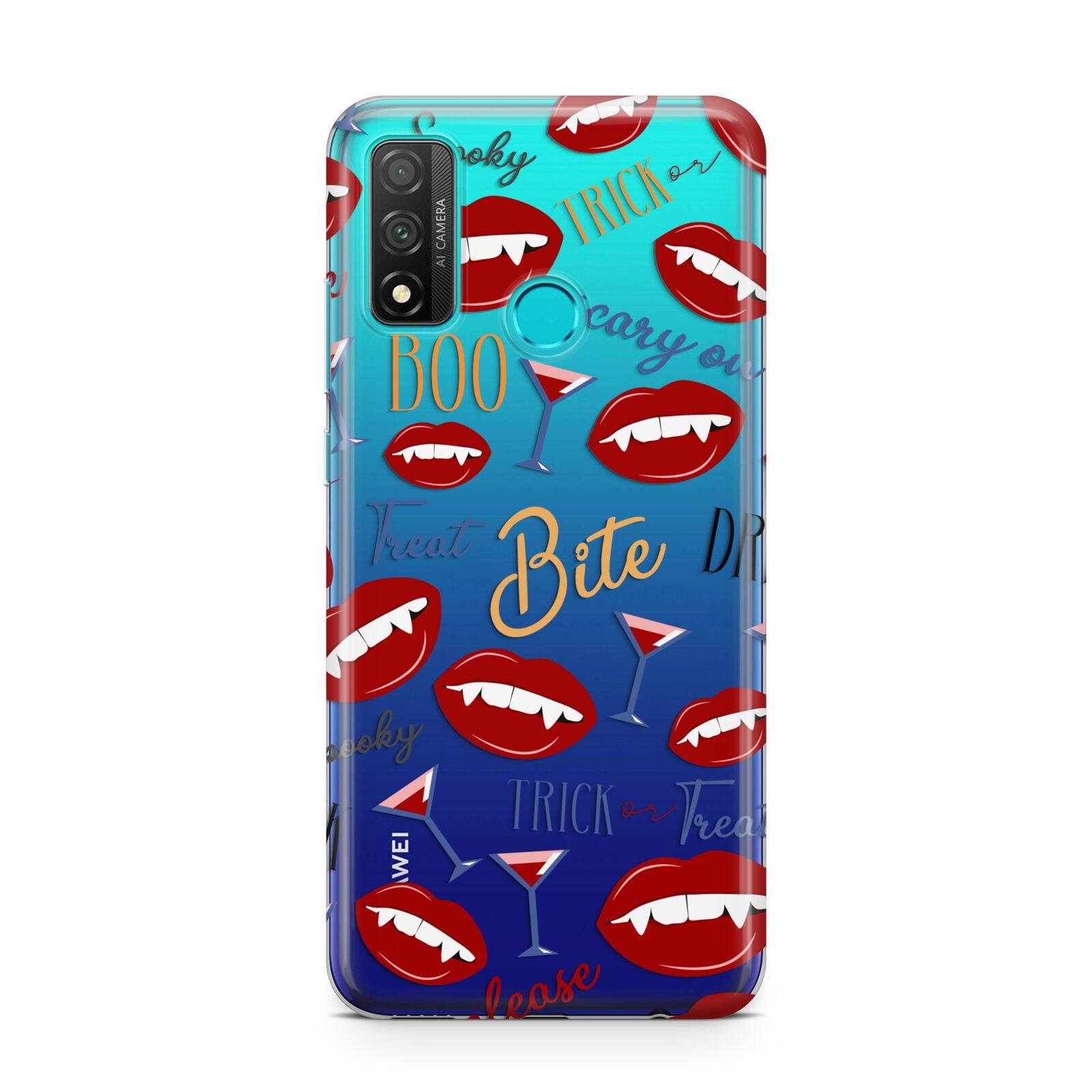 Vampire Illustrations and Catchphrases Huawei P Smart 2020