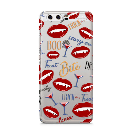 Vampire Illustrations and Catchphrases Huawei P10 Phone Case