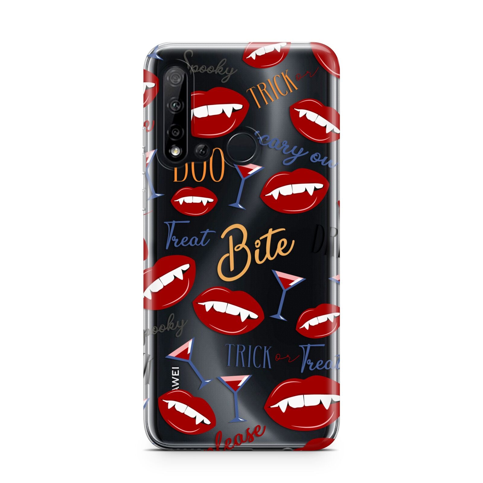 Vampire Illustrations and Catchphrases Huawei P20 Lite 5G Phone Case