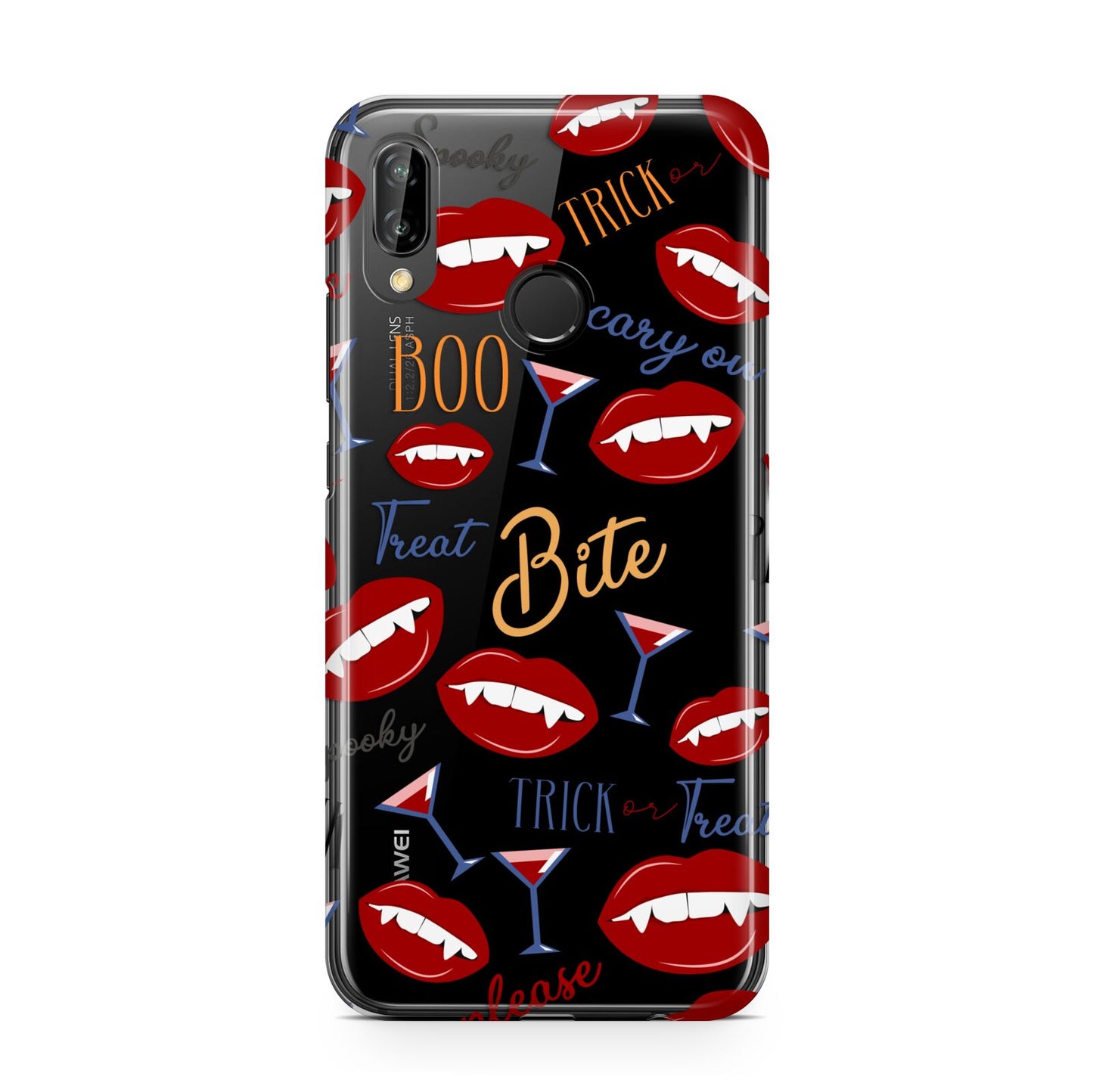 Vampire Illustrations and Catchphrases Huawei P20 Lite Phone Case