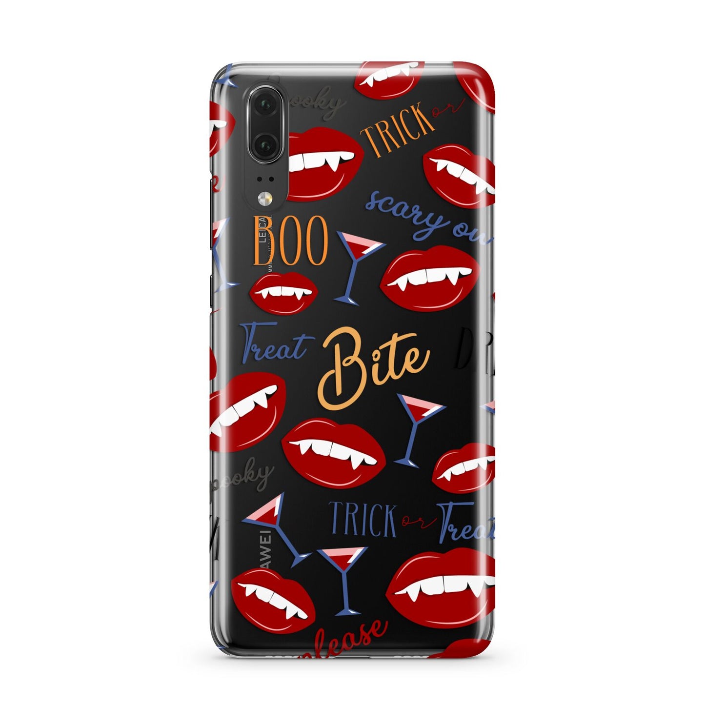 Vampire Illustrations and Catchphrases Huawei P20 Phone Case