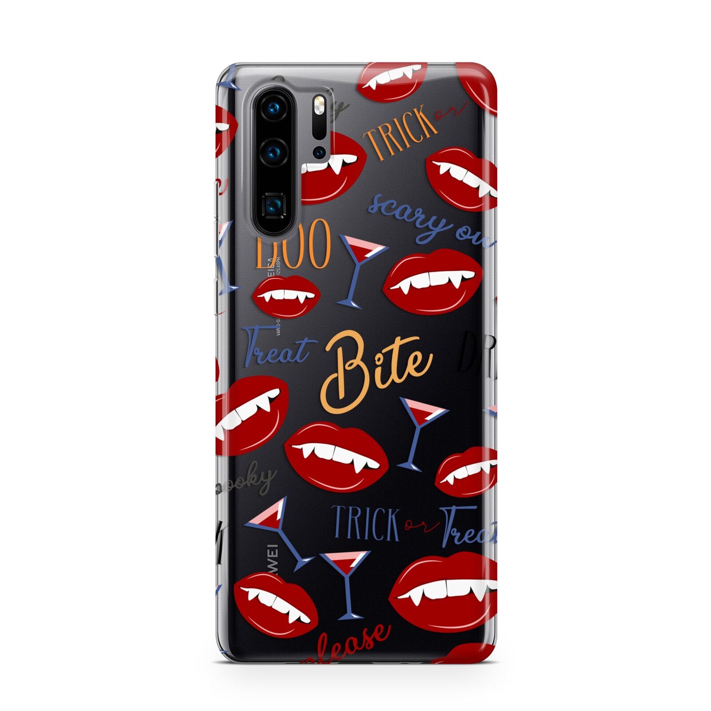 Vampire Illustrations and Catchphrases Huawei P30 Pro Phone Case