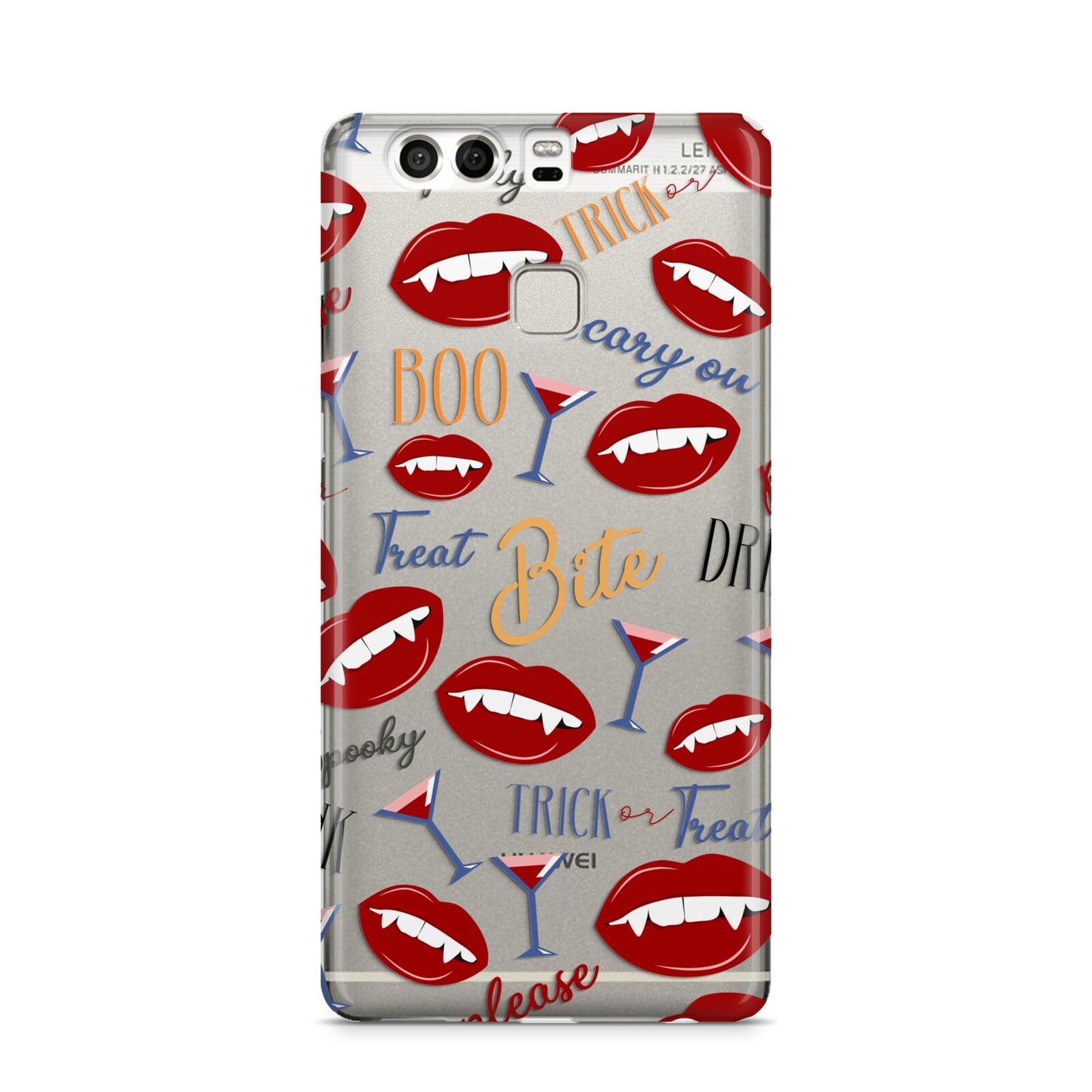 Vampire Illustrations and Catchphrases Huawei P9 Case