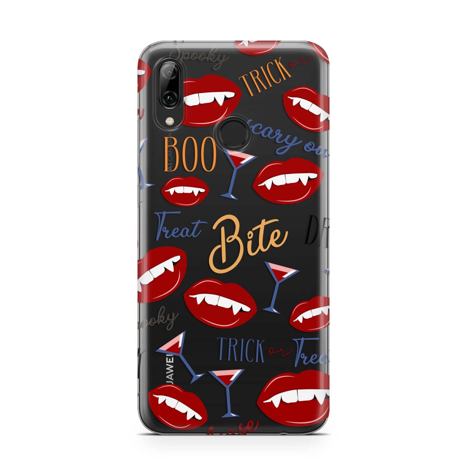 Vampire Illustrations and Catchphrases Huawei Y7 2019