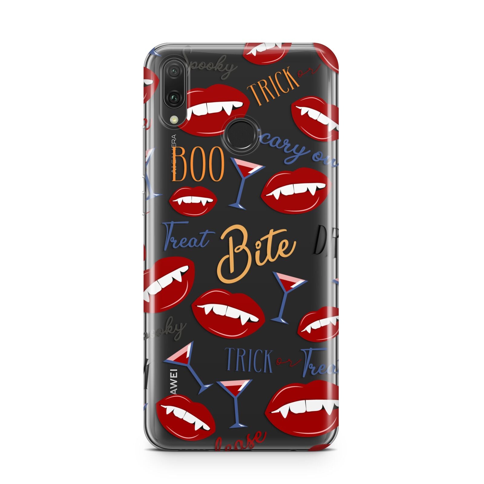 Vampire Illustrations and Catchphrases Huawei Y9 2019